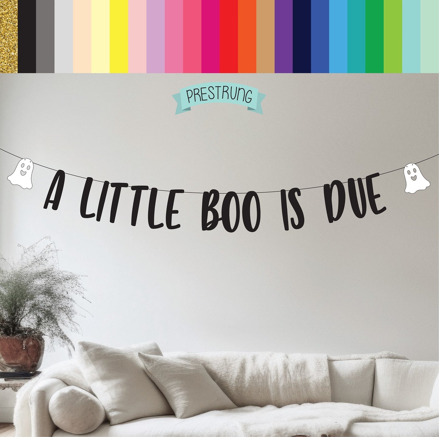 A Little Boo Is Due Banner