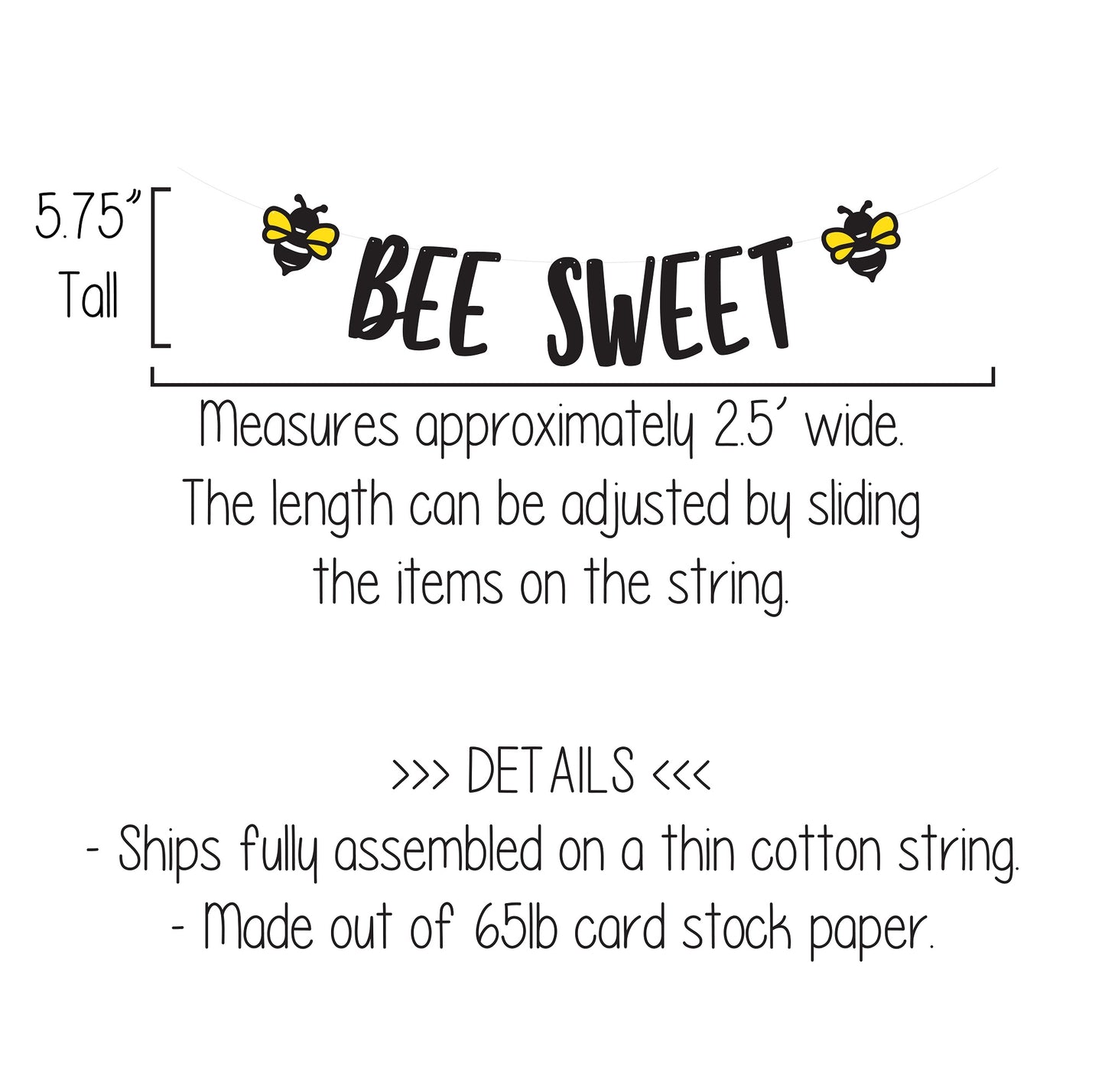 Bee Sweet Banner