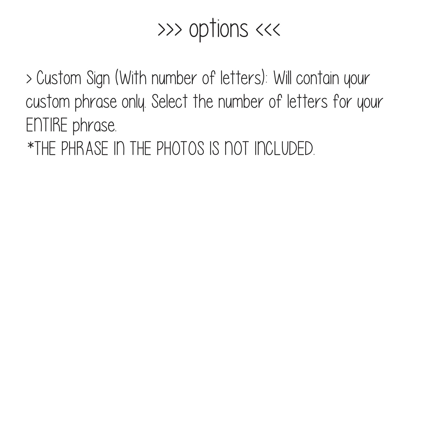 Custom Square Font Banner