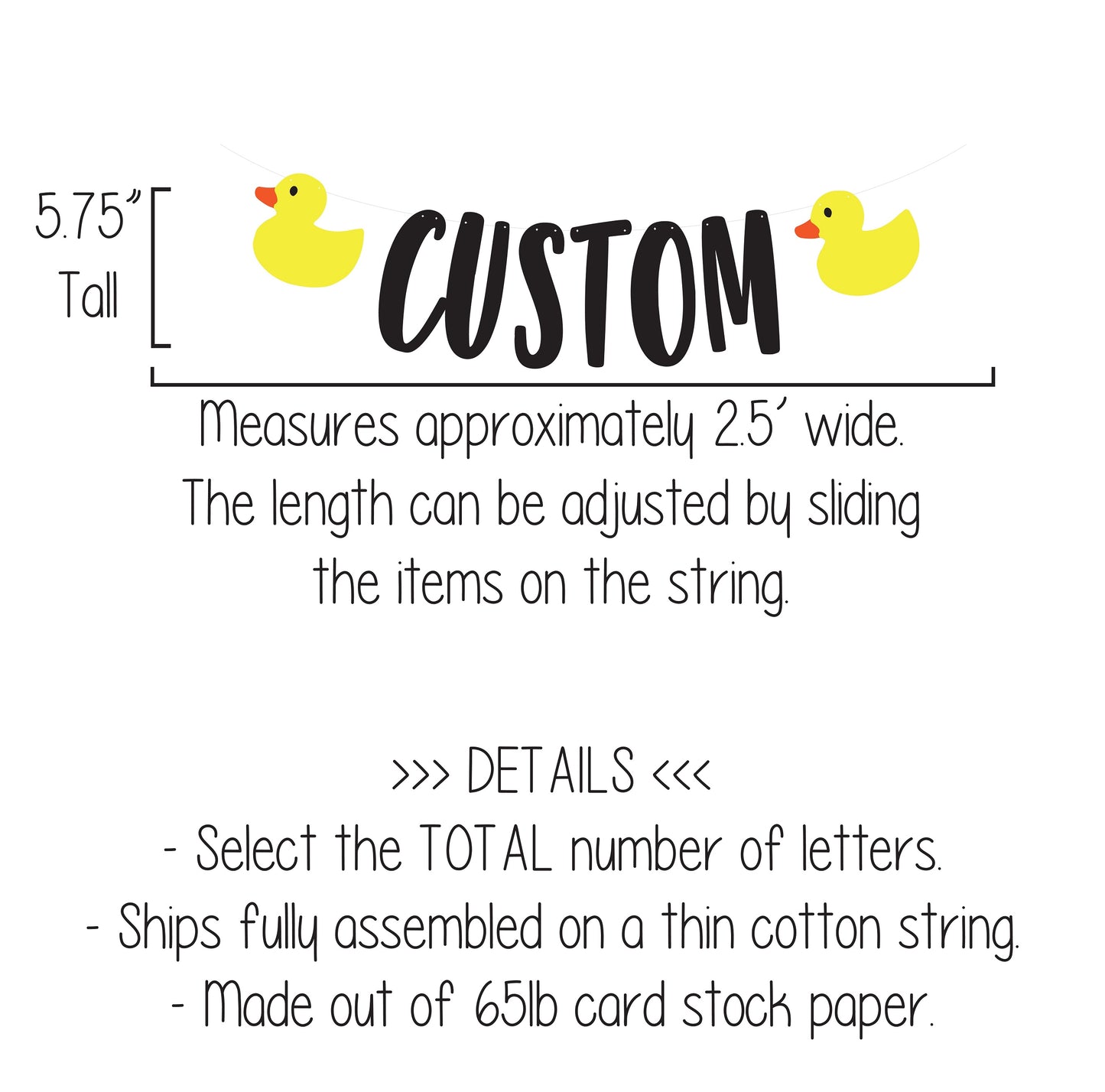 Custom Duck Banner