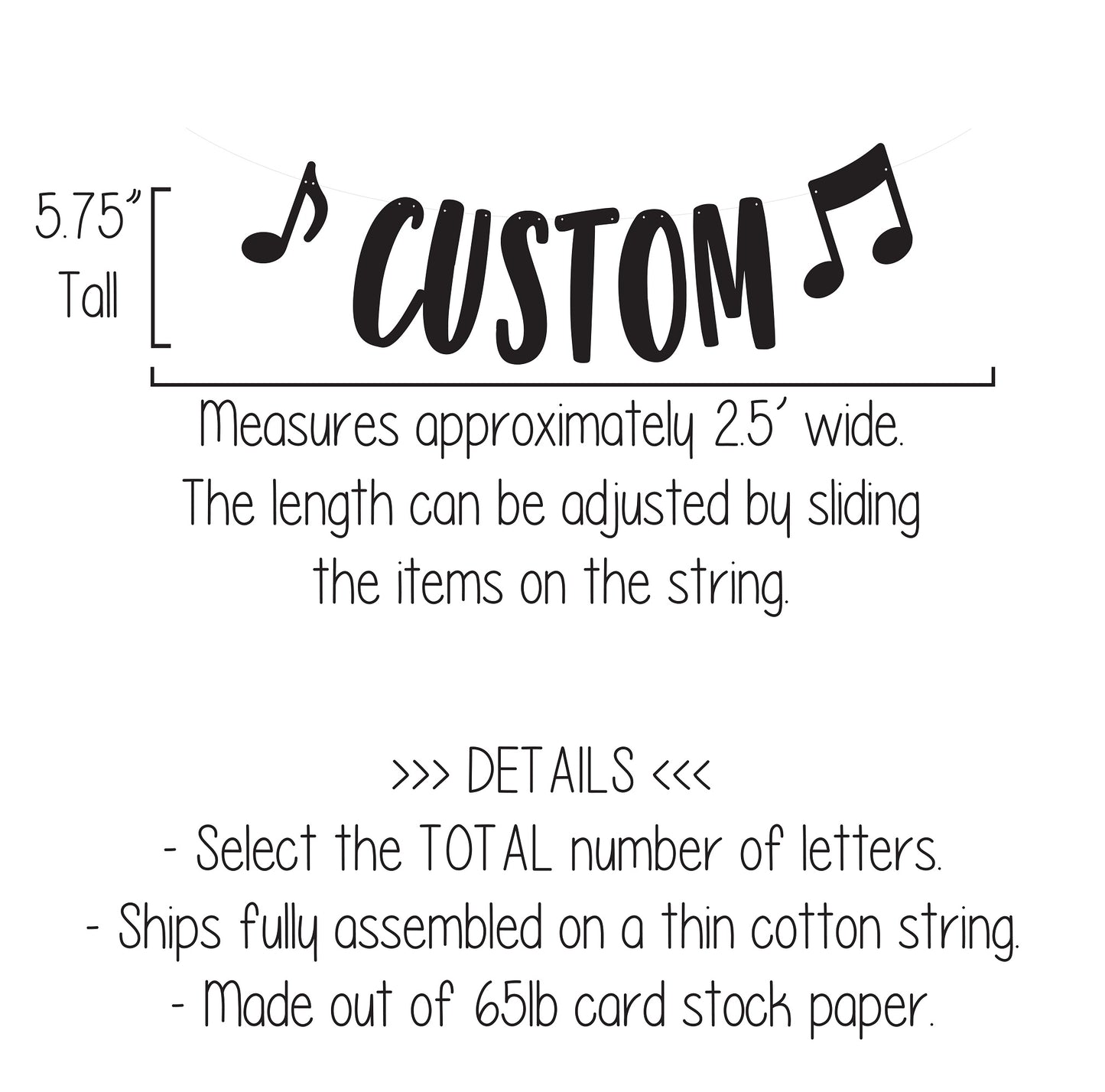 Custom Music Banner