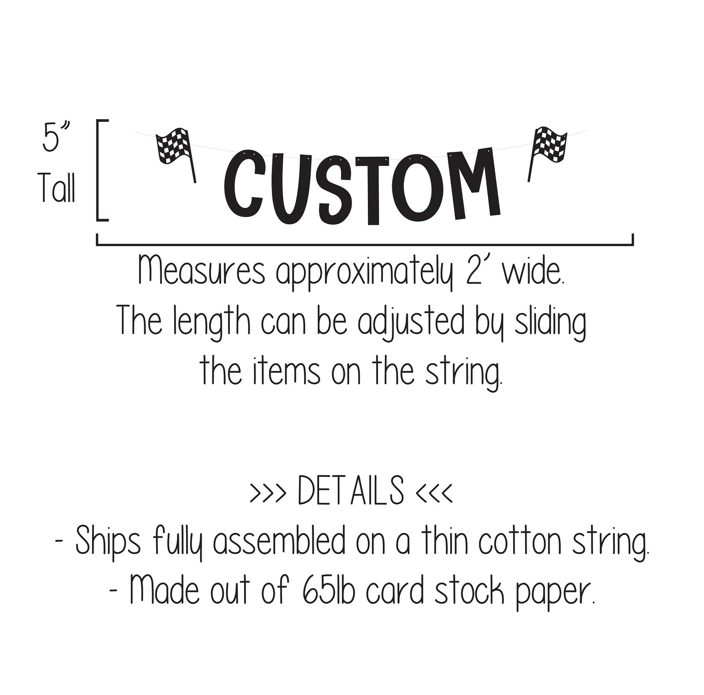 Custom Racing Banner