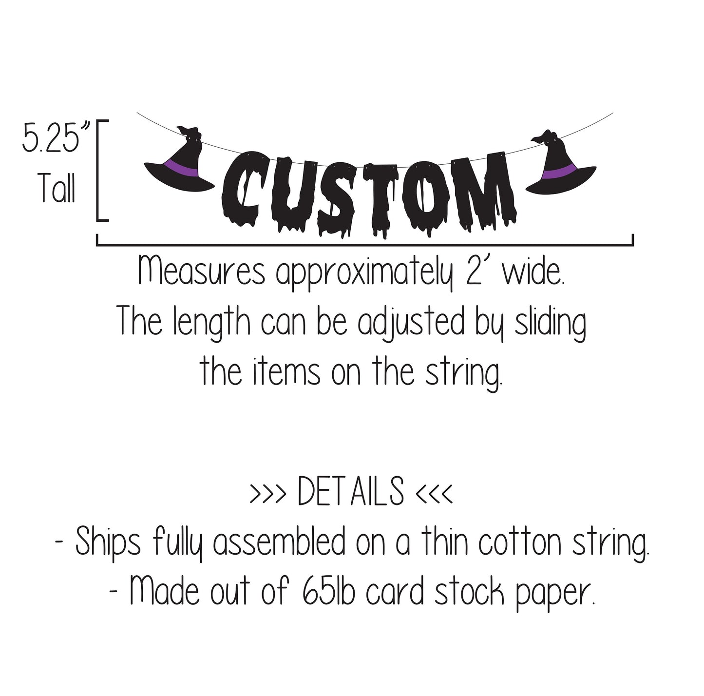 Custom Witch Banner