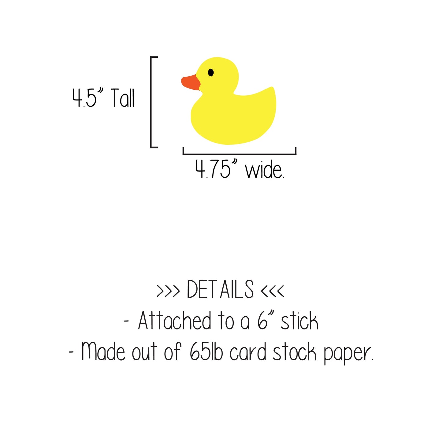 Duck Cake Topper