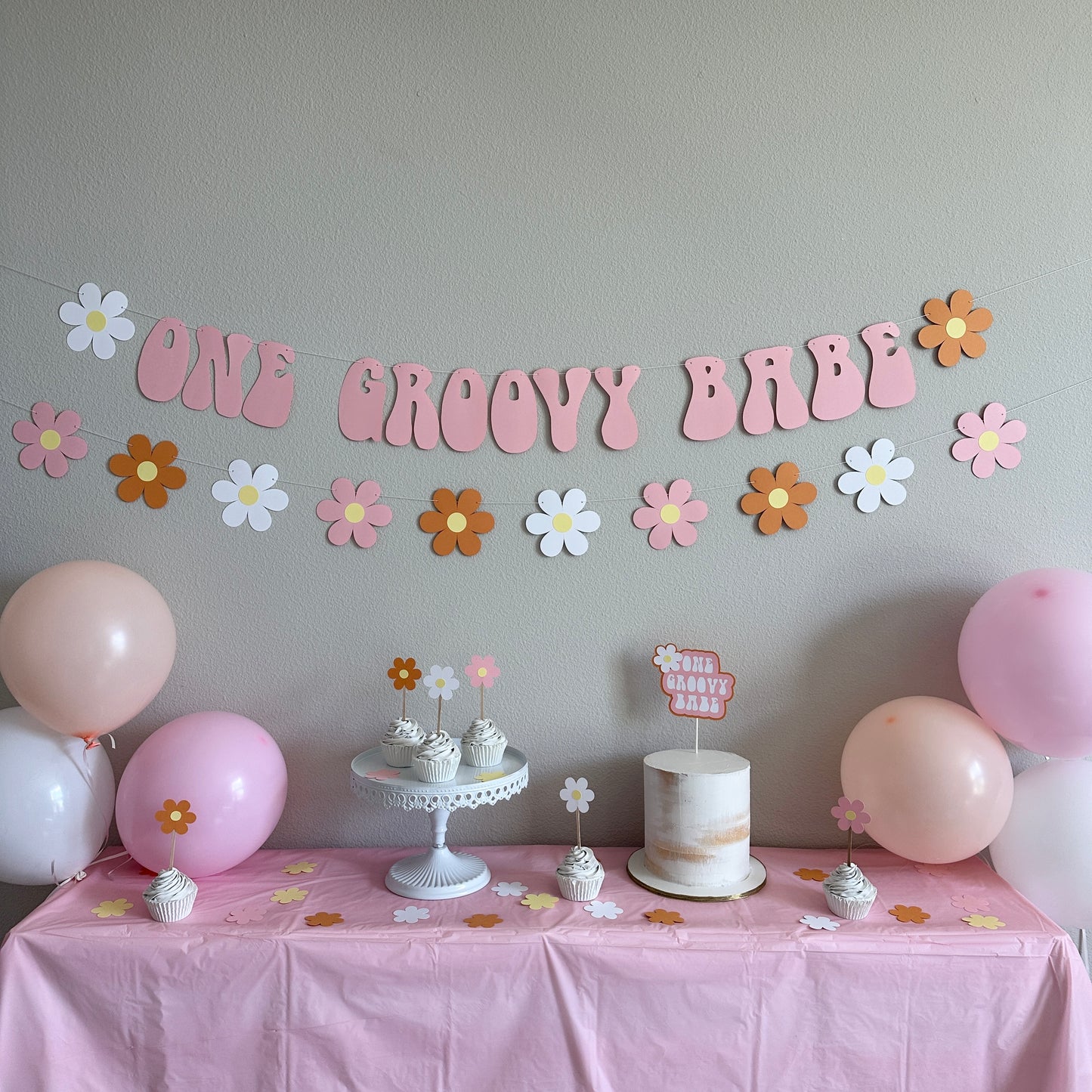One Groovy Babe Party Set