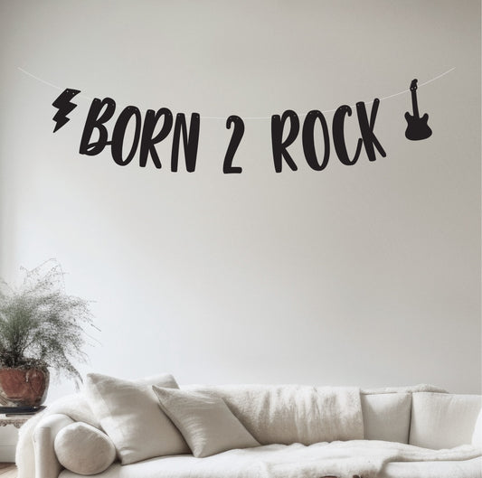 Born 2 Rock Banner