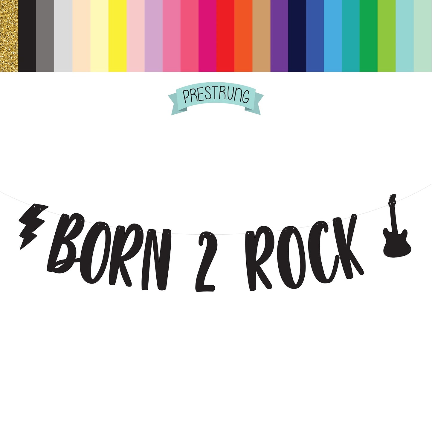 Born 2 Rock Banner