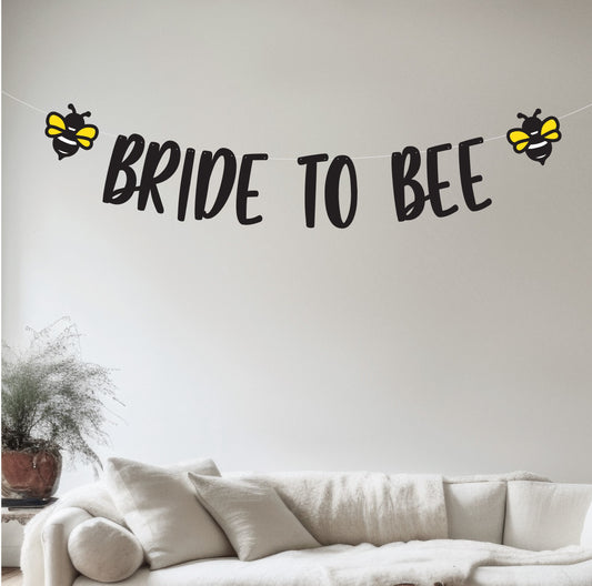 Bride to Bee Banner