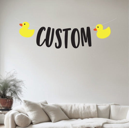 Custom Duck Banner