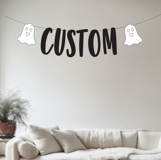 Custom Ghost Banner