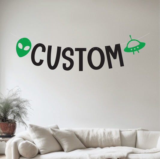 Custom Alien Banner