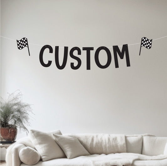 Custom Racing Banner