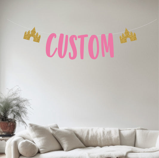 Custom Castle Banner
