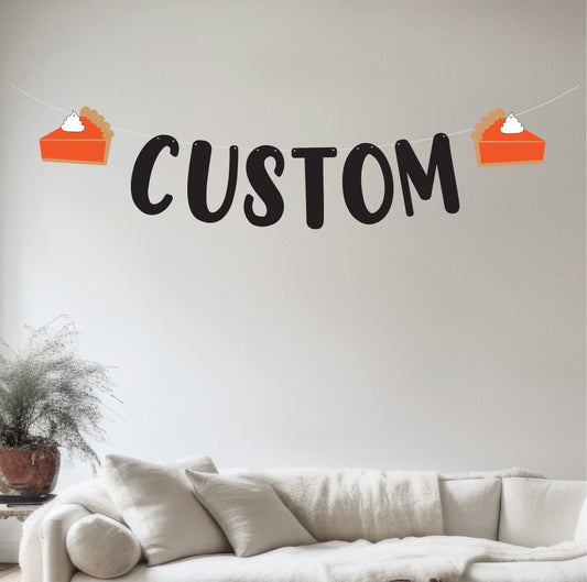 Custom Pie Banner