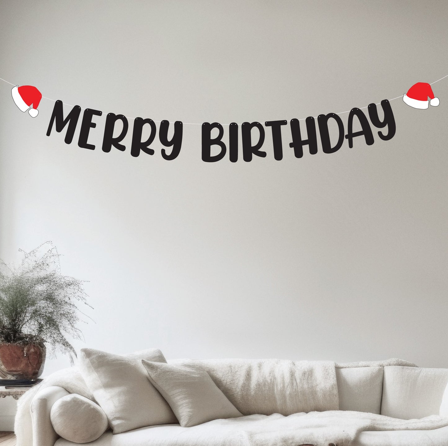 Merry Birthday Banner