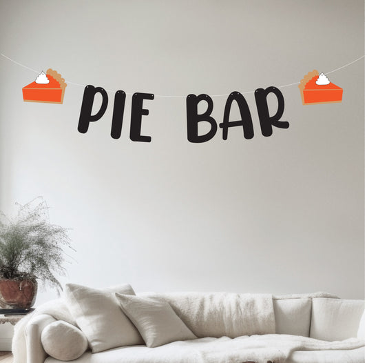 Pie Bar Banner
