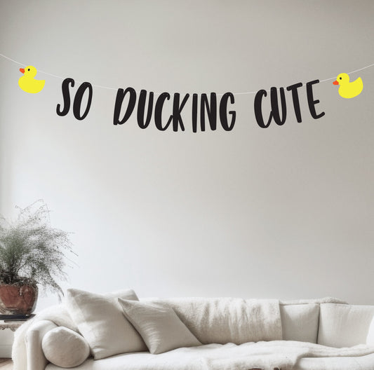 So Ducking Cute Banner