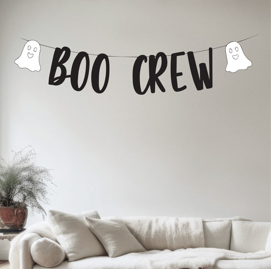 Boo Crew Banner