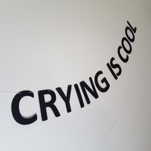 Crying Is Cool Banner