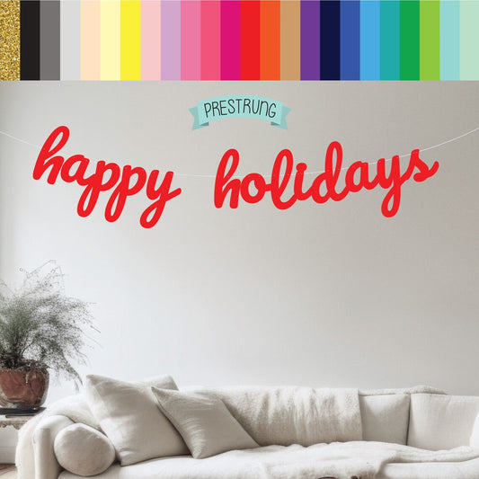 Happy Holidays Banner