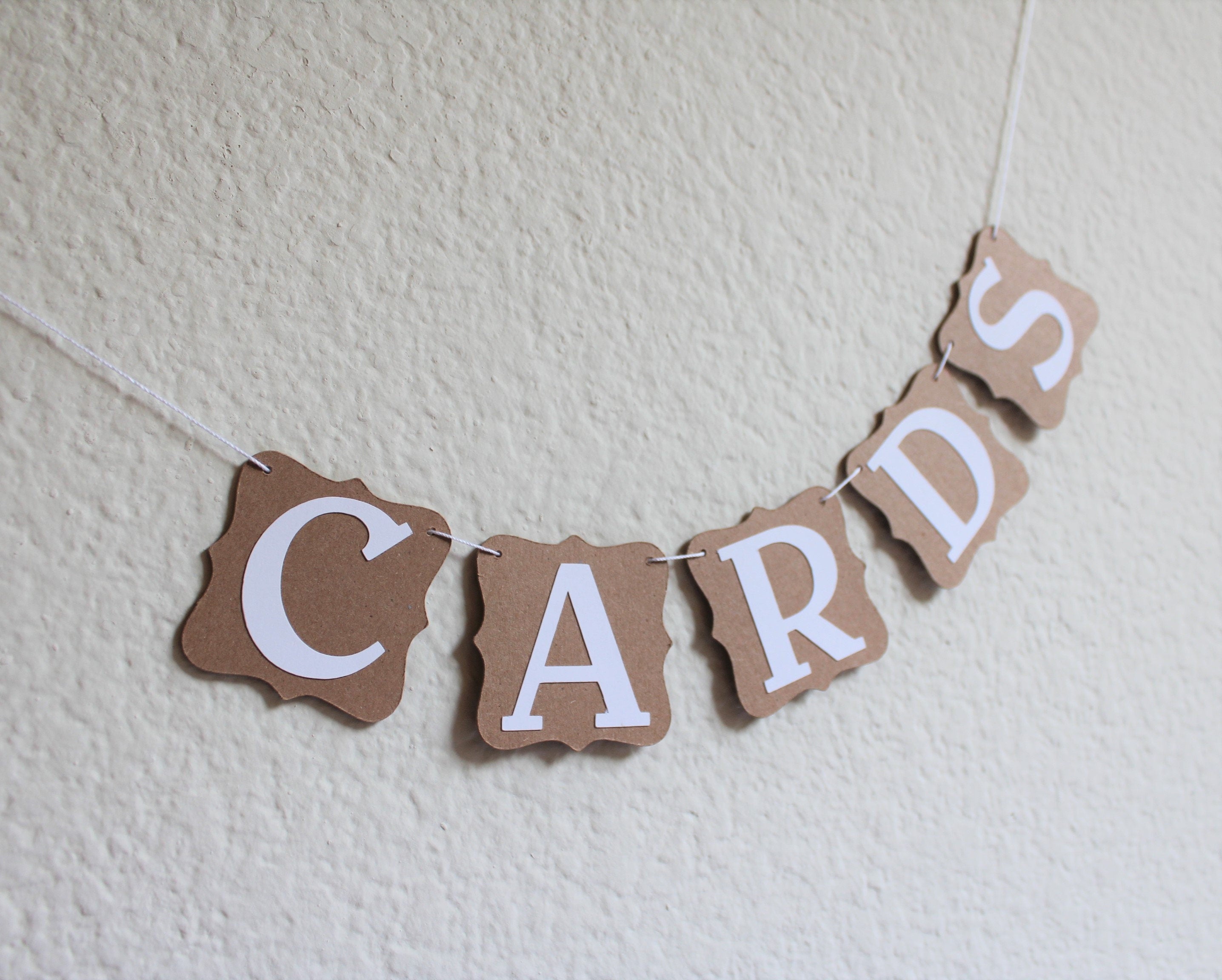 Cards Banner, Mini Cards Banner, Small Cards Sign, Wedding Cards Banner, Small Cards Banner, Card Sign, Wedding Cards Decoration