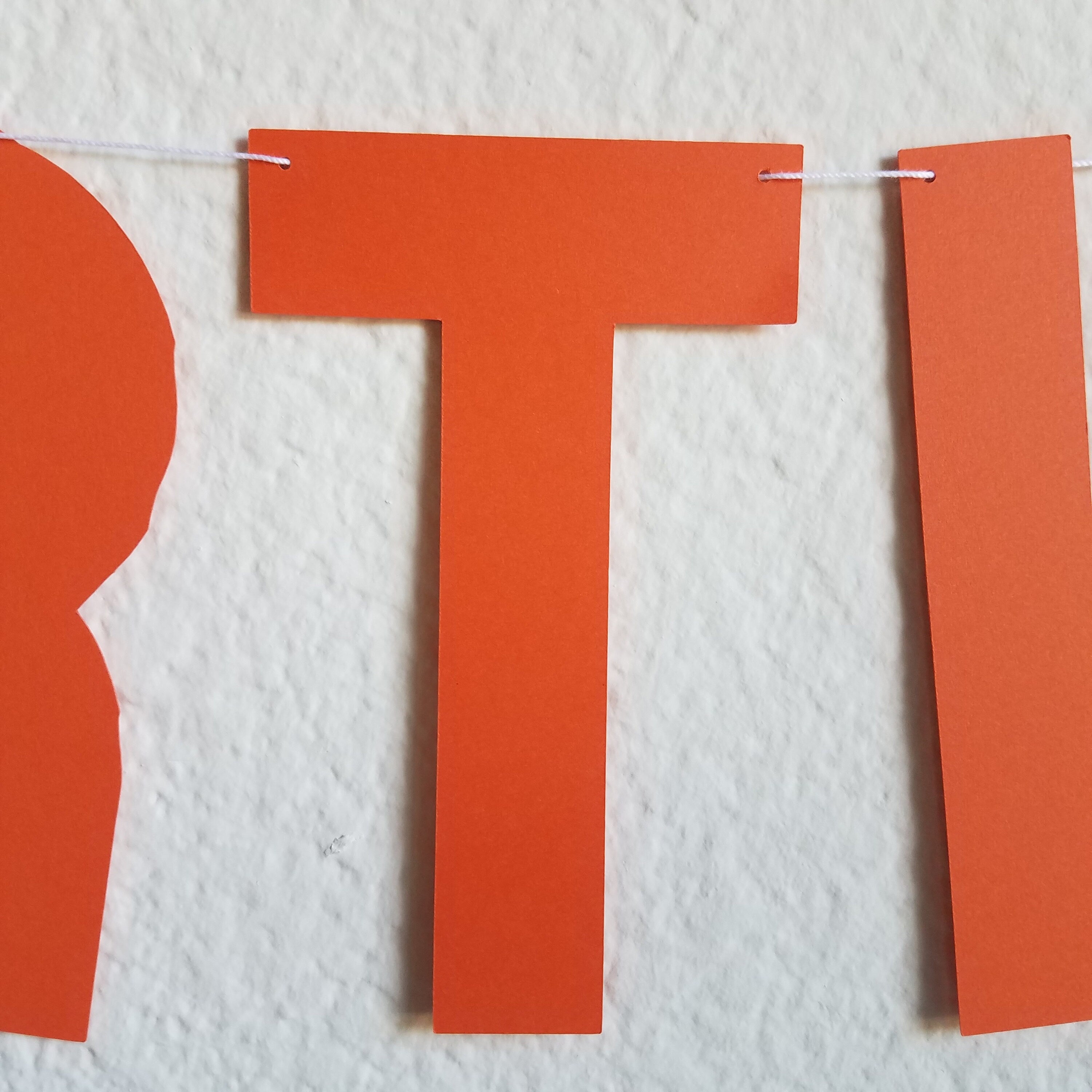 Orange Happy Birthday Banner, Orange Birthday Banner, Orange Banner, Customize Orange Banner, Cheap Birthday Banner, Orange Party Decoration