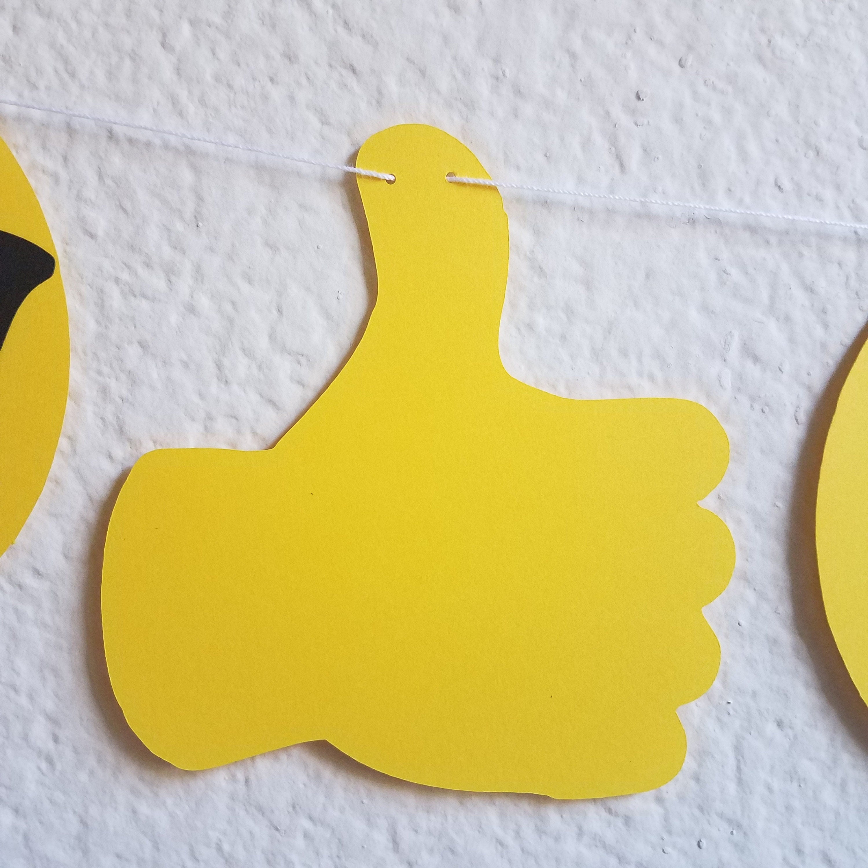 Emoji Garland, Emoji Party Garland, Emoji Party Decorations, Emoji Decorations, Emoji Party Banner, Emoji Garland Banner