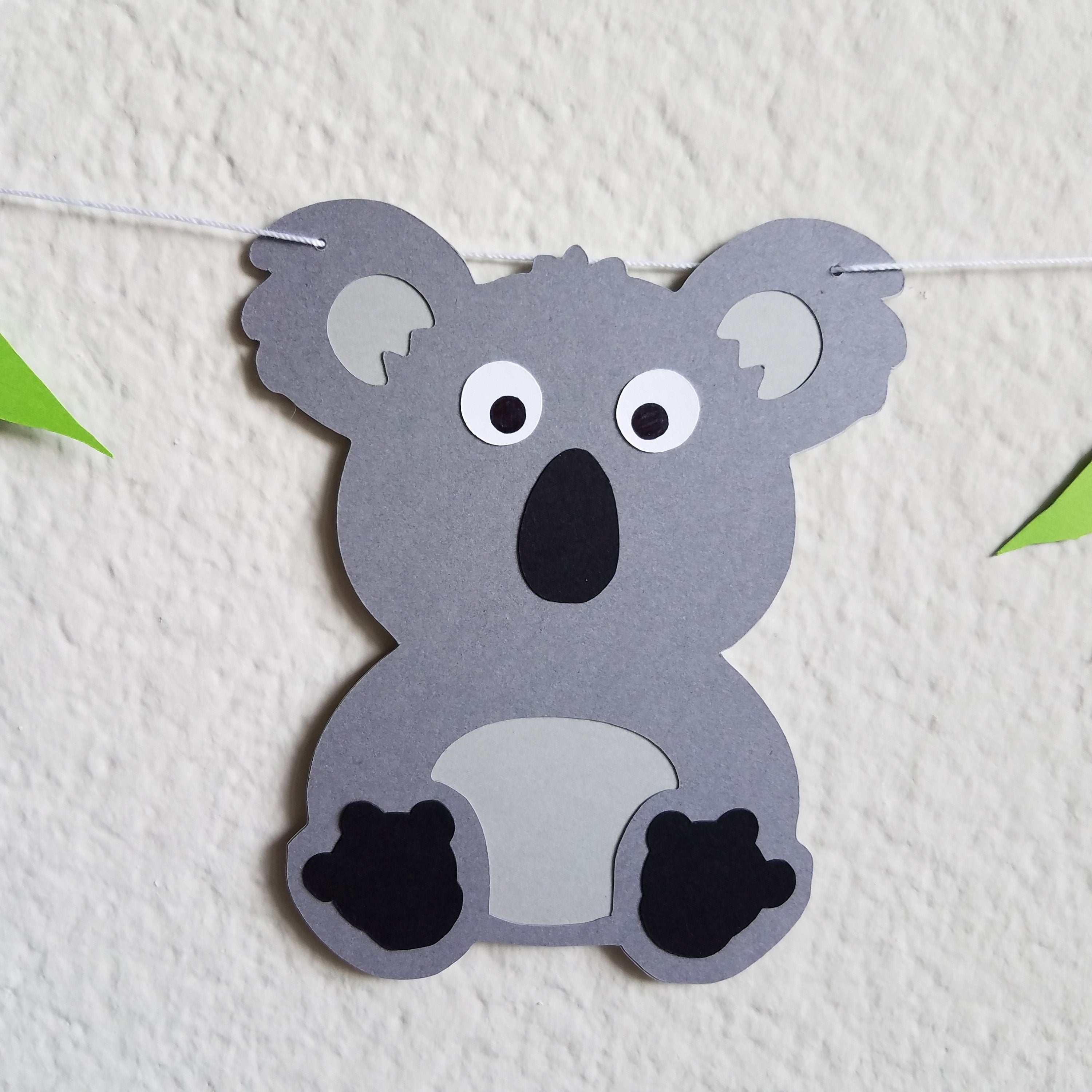 Koala Garland, Koala Banner, Koala Party Decorations, Koala Decorations, Koala Birthday,  Koala Birthday Party, Koala Decorations