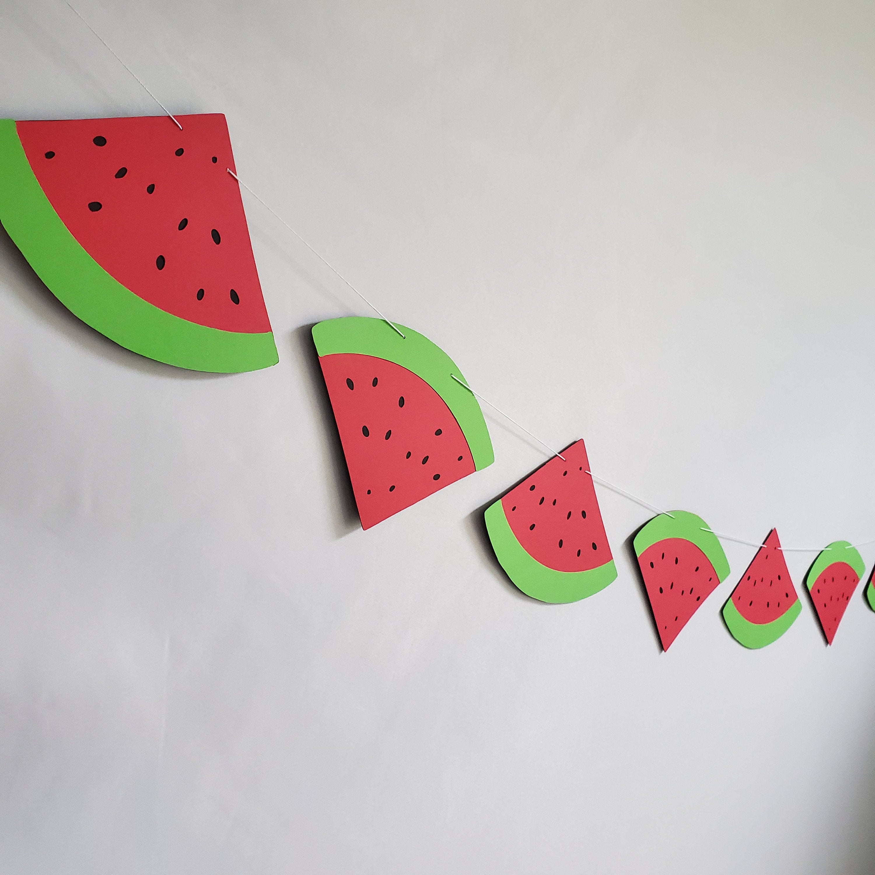 Watermelon Banner, Watermelon Party, Watermelon Birthday, Watermelon Decorations, Watermelon Theme, Watermelon Birthday Party, Watermelon