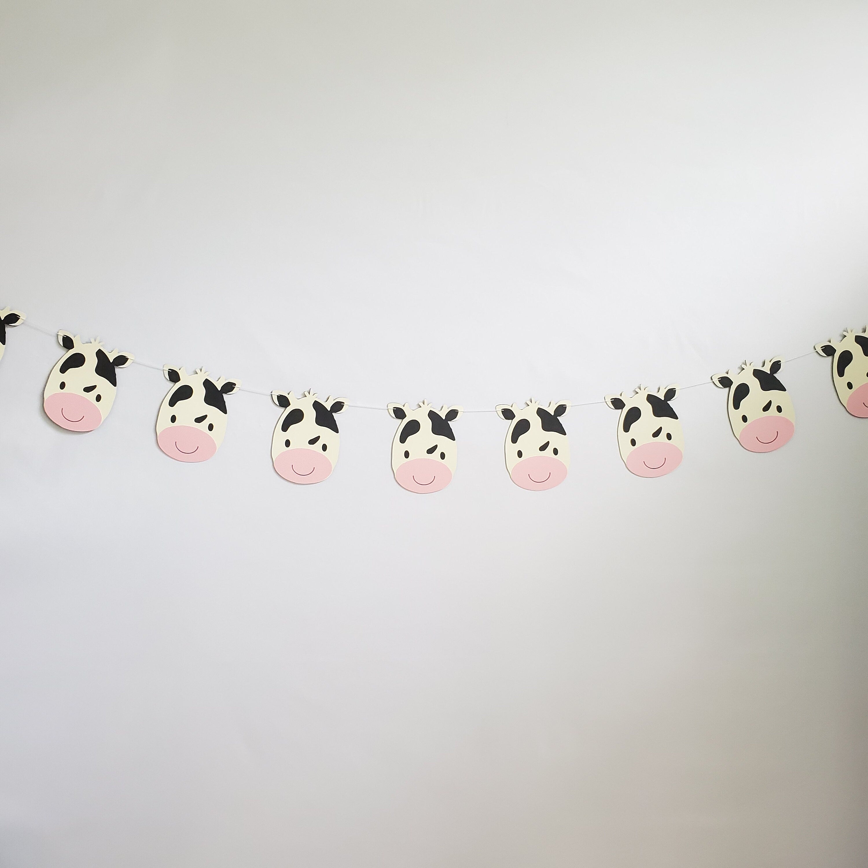 Cow Birthday Banner, Cow Party, Cow Birthday Party, Cow Theme, Cow Decorations, Cow Happy Birthday Banner, Custom Cow Banner