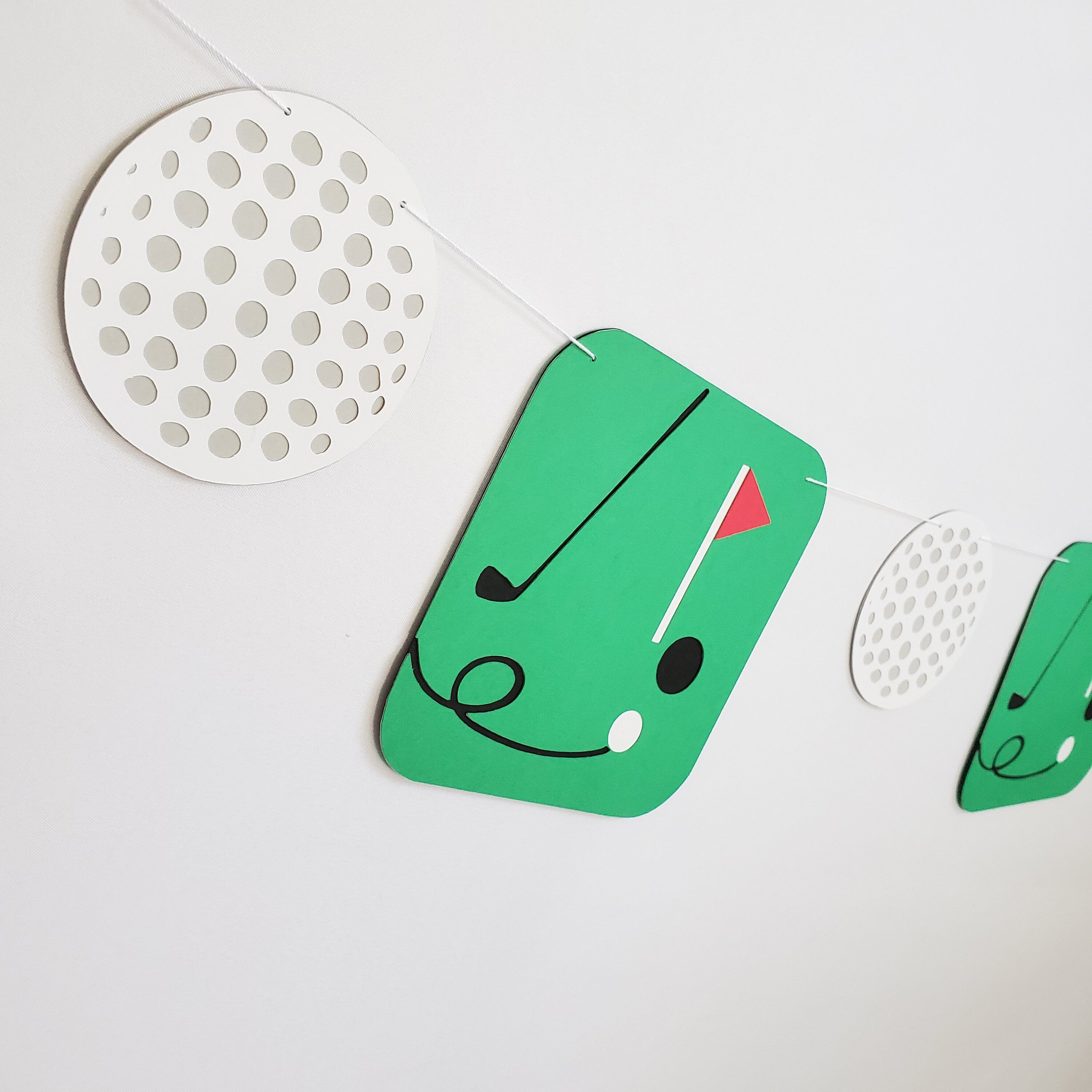 Golf Garland, Golf Banner, Golf Decor, Golf Party, Golf Birthday Party, Golf Themed Decorations, Golf Birthday, Golf Ball Decorations