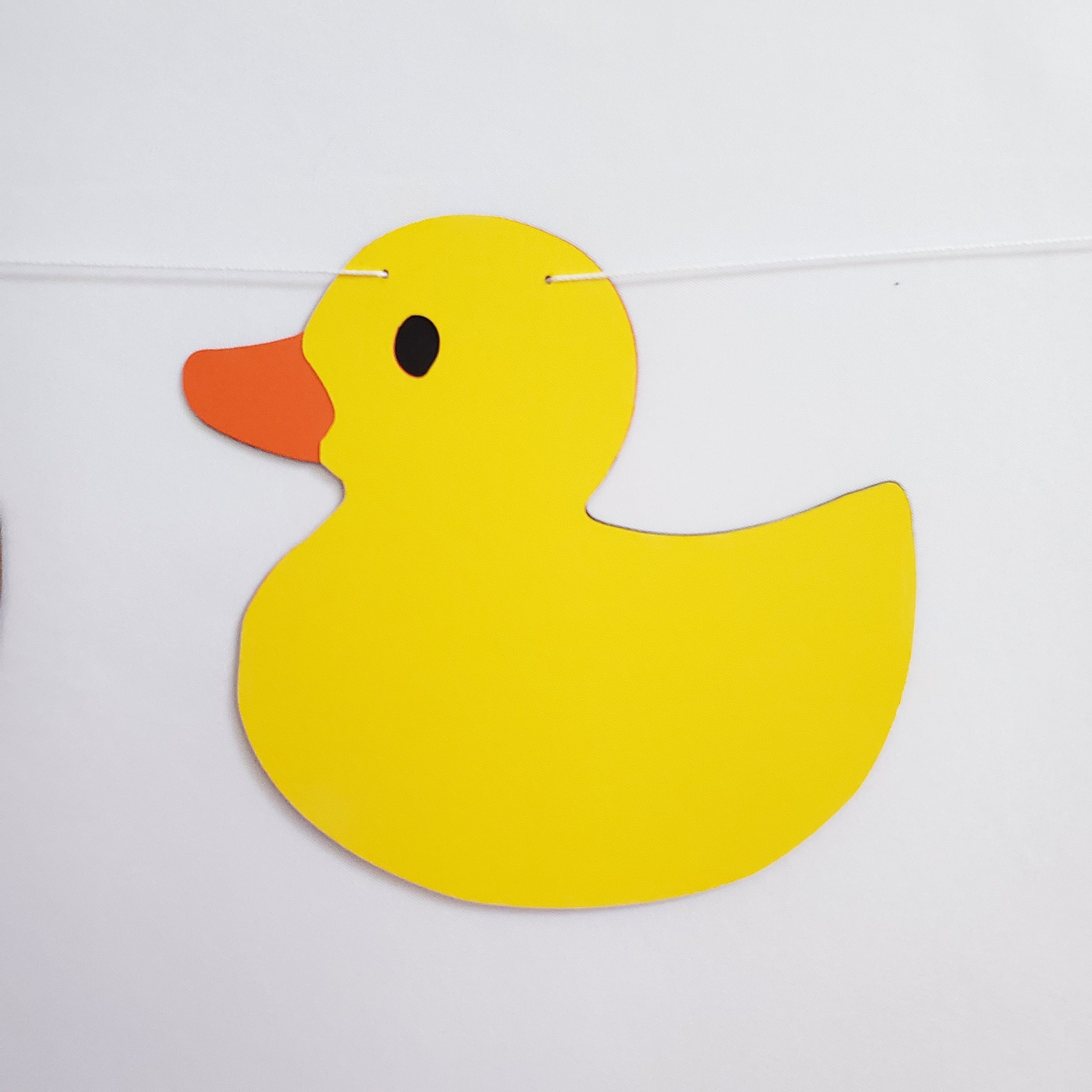 Rubber Ducks Garland, Rubber Duck Banner, Rubber Duck Decorations, Rubber Duck Birthday Party, Yellow Ducks Banner, Rubber Duckies Banner