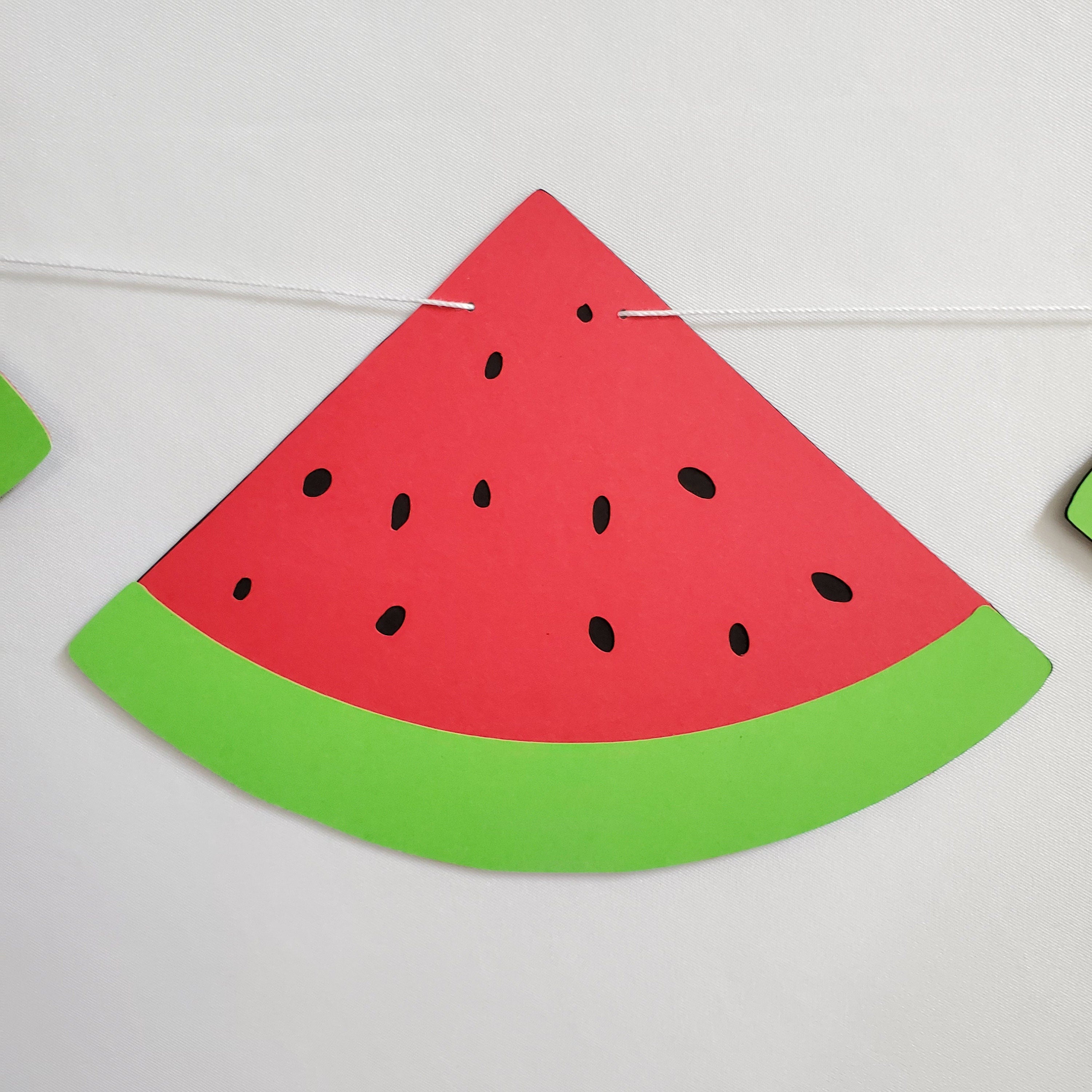 Watermelon Banner, Watermelon Party, Watermelon Birthday, Watermelon Decorations, Watermelon Theme, Watermelon Birthday Party, Watermelon