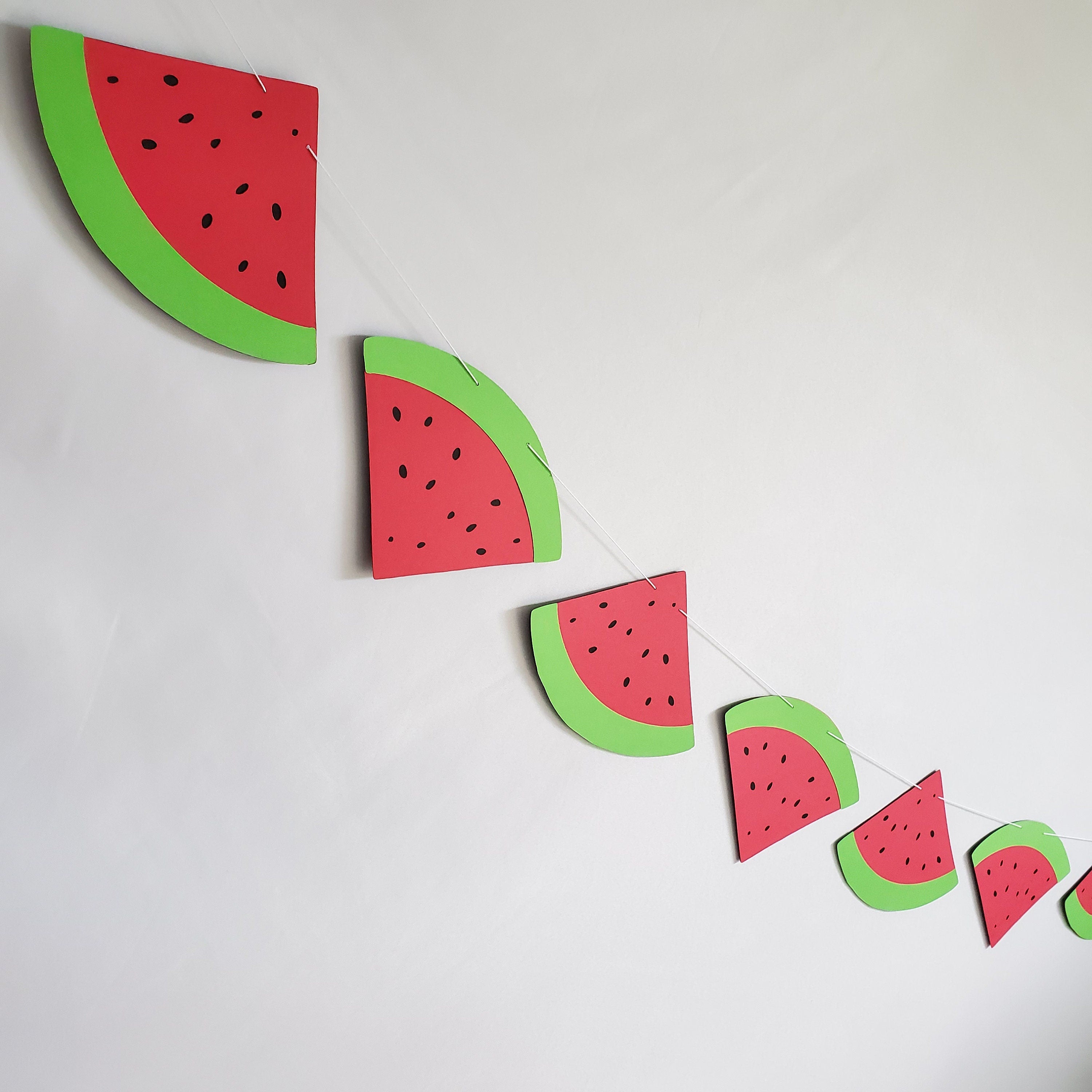 Watermelon Banner, Watermelon Party, Watermelon Birthday, Watermelon Decorations, Watermelon Theme, Watermelon Birthday Party, Watermelon