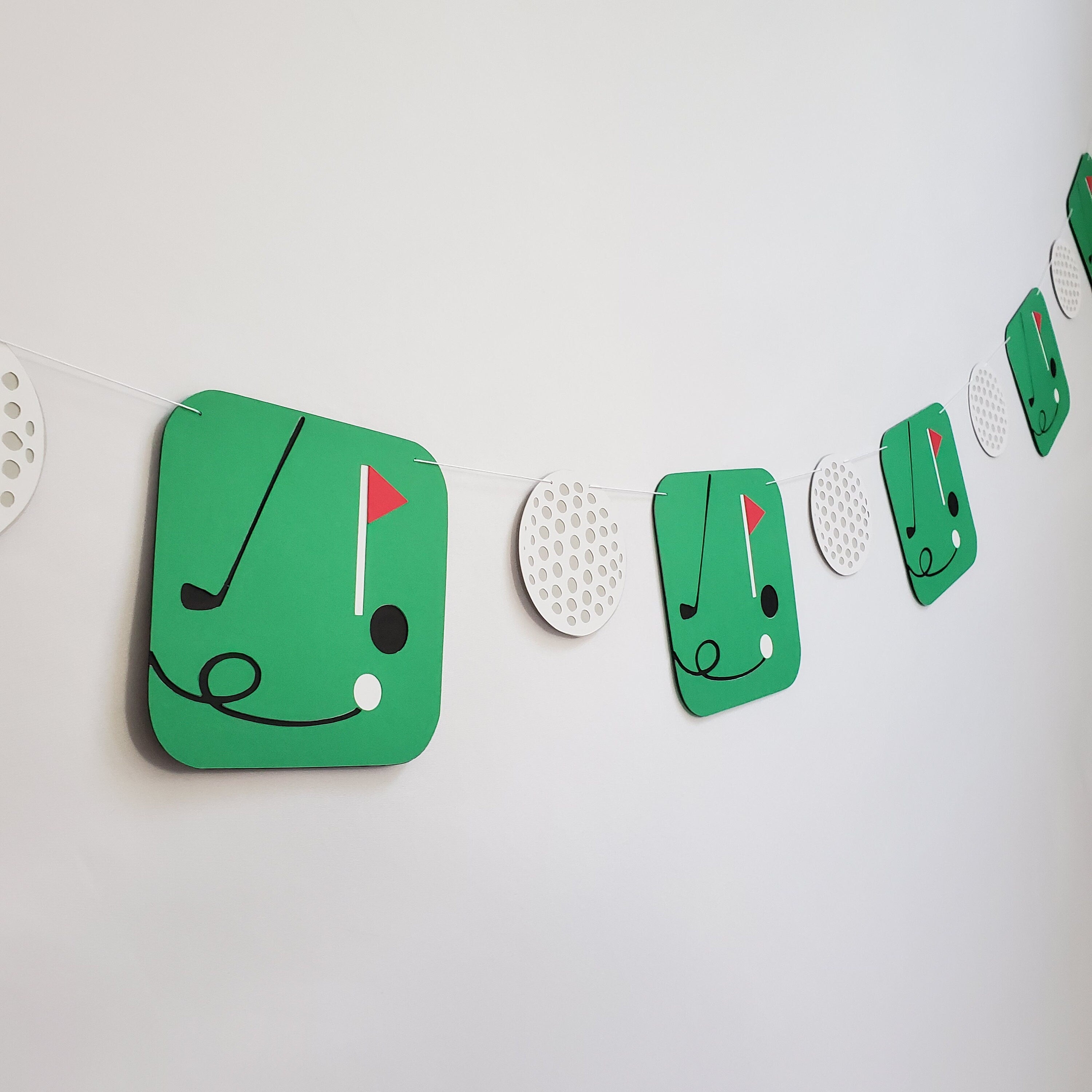 Golf Garland, Golf Banner, Golf Decor, Golf Party, Golf Birthday Party, Golf Themed Decorations, Golf Birthday, Golf Ball Decorations