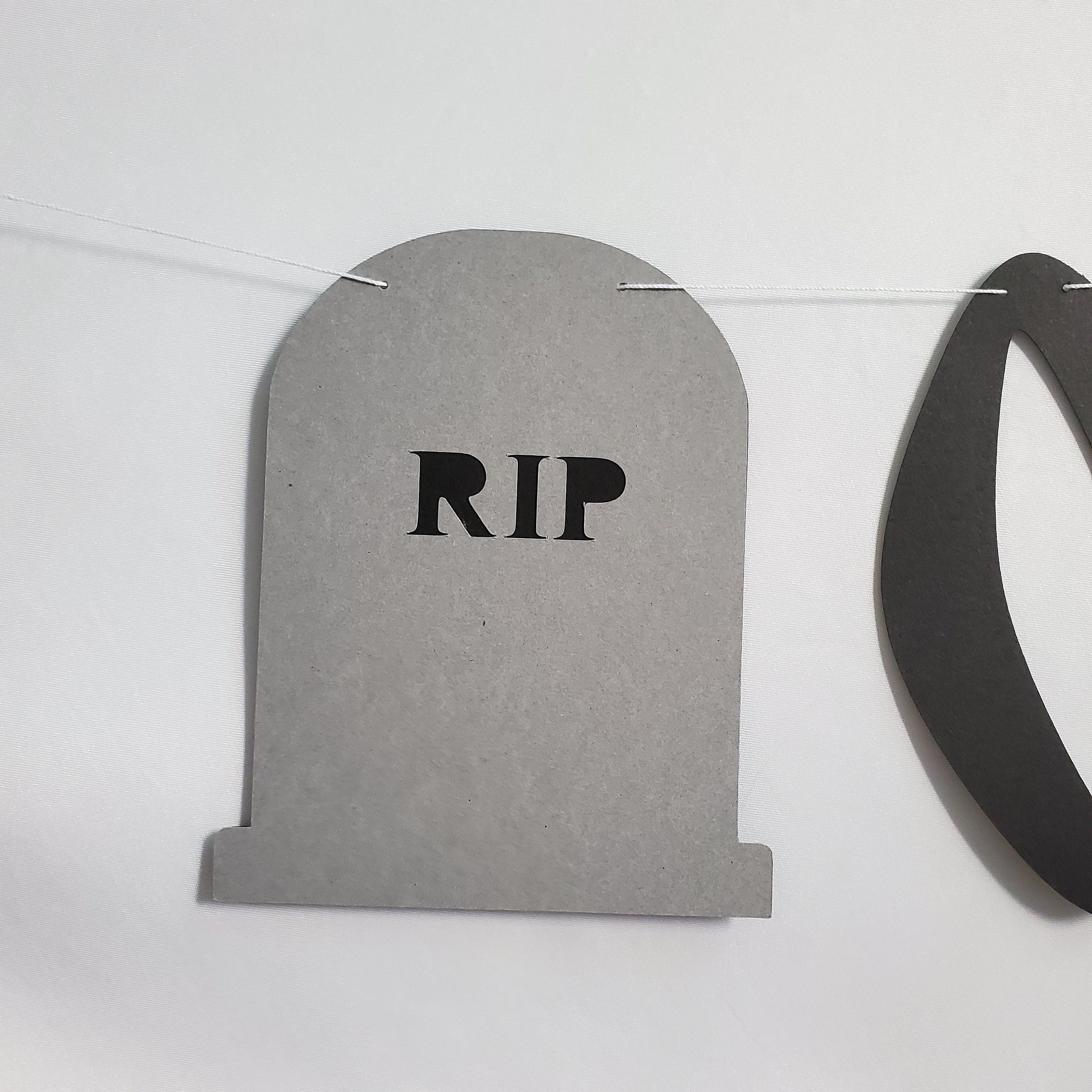 Over The Hill, Over The Hill Banner, 40th Birthday Banner, Over The Hill Party, RIP Birthday Banner, Over The Hill Party