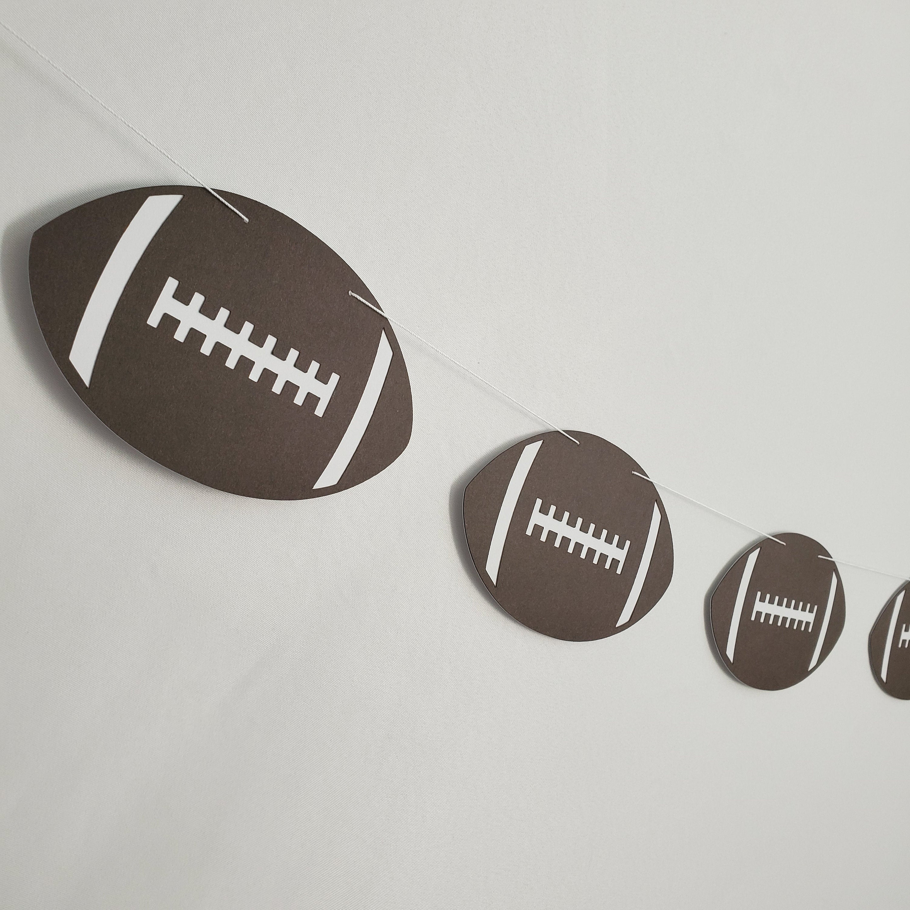Football Banner, Football Garland, Football Birthday, Football Theme, Football Decorations, Football Birthday Banner, Footballs