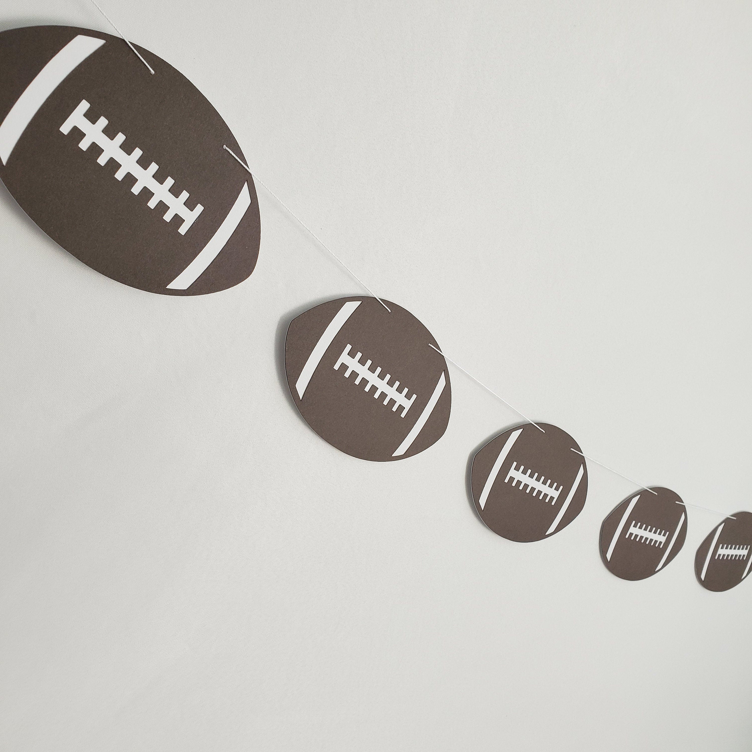 Football Banner, Football Garland, Football Birthday, Football Theme, Football Decorations, Football Birthday Banner, Footballs