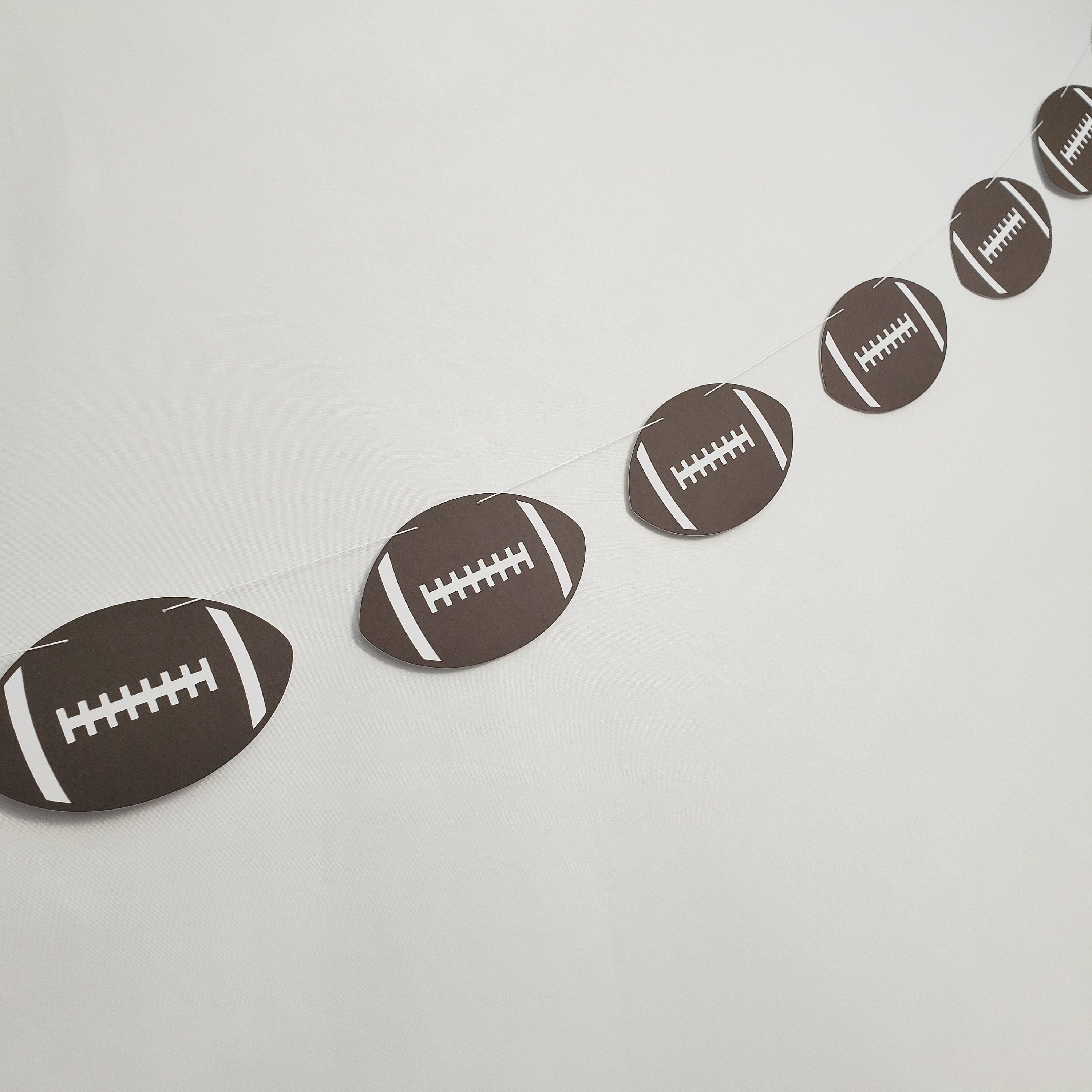 Football Banner, Football Garland, Football Birthday, Football Theme, Football Decorations, Football Birthday Banner, Footballs