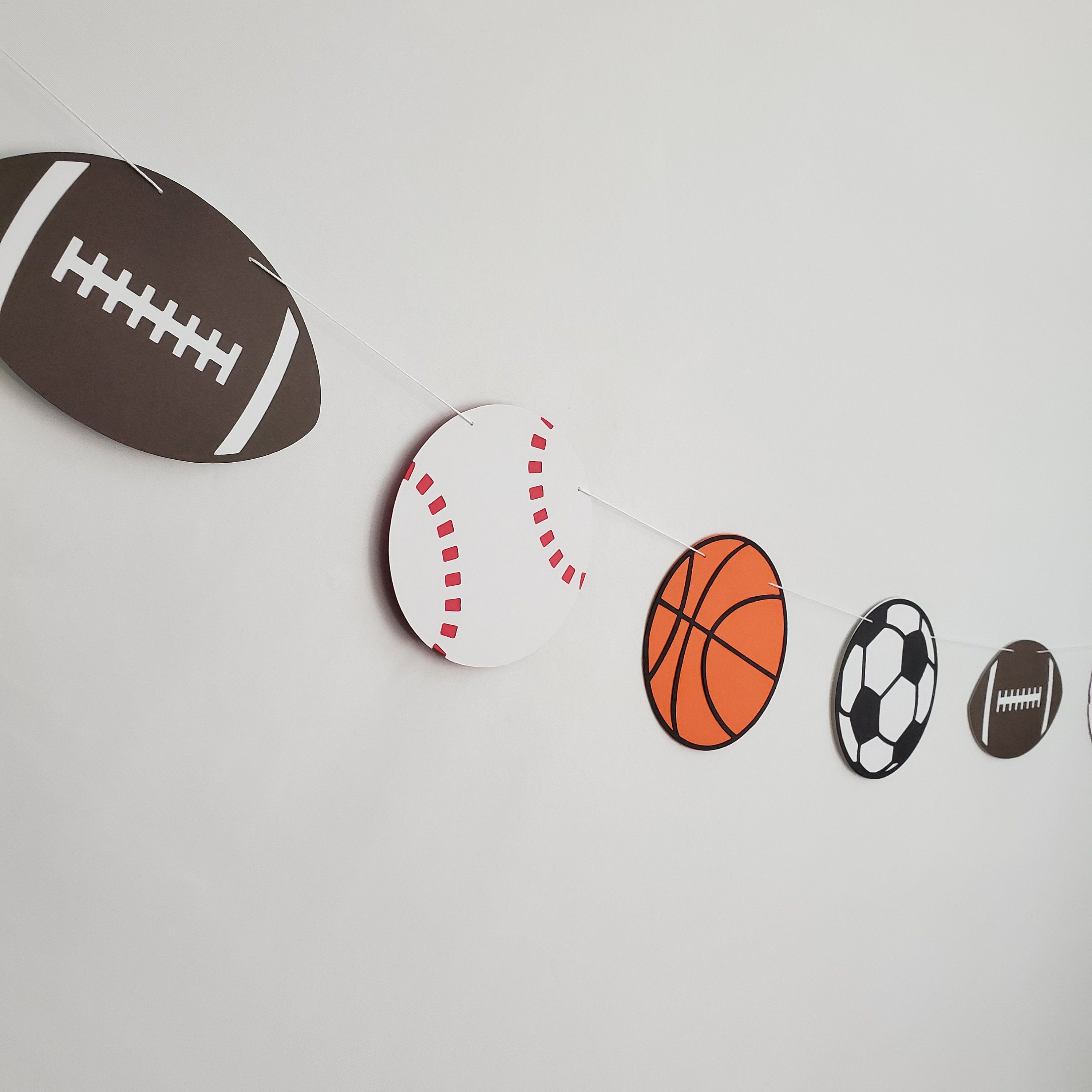 Sports Birthday, Sports Party, Sports Balls, Sports Themed Party, Football Party, Soccer Party, Basketball Party, Baseball Party