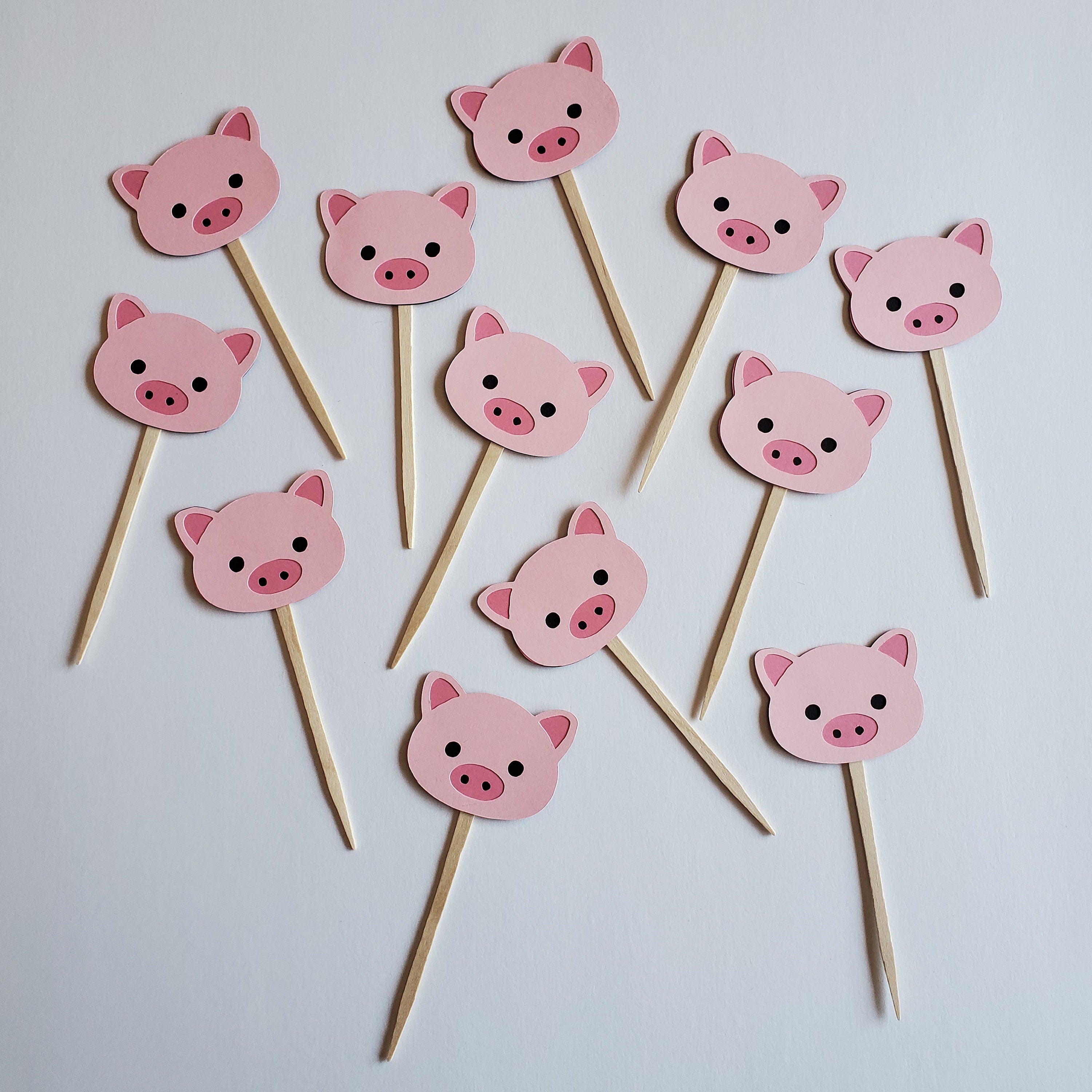 Pig Birthday Banner, Pig First Birthday, Pig High Chair Birthday Banner, Pig One Birthday Banner, Custom Pig Banner