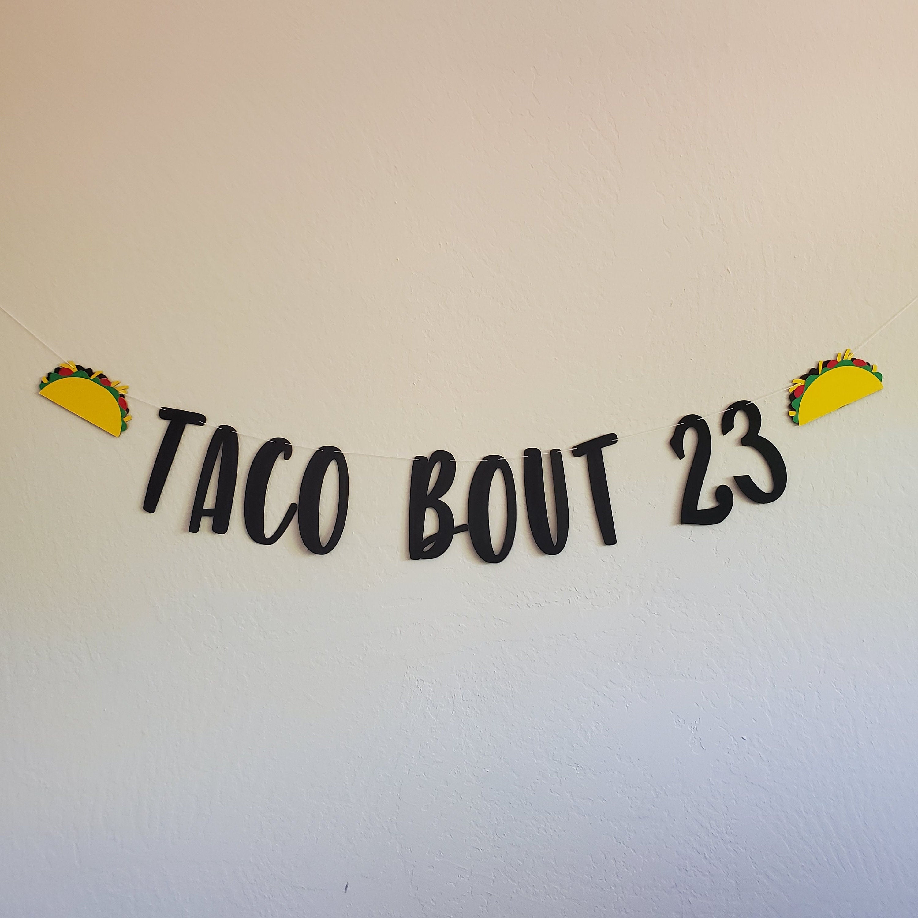 Taco Tuesday Banner, Taco Birthday, Taco Bouta Party, Taco Bout, Taco Banner, Taco Decorations, Tacos, Taco Tuesday