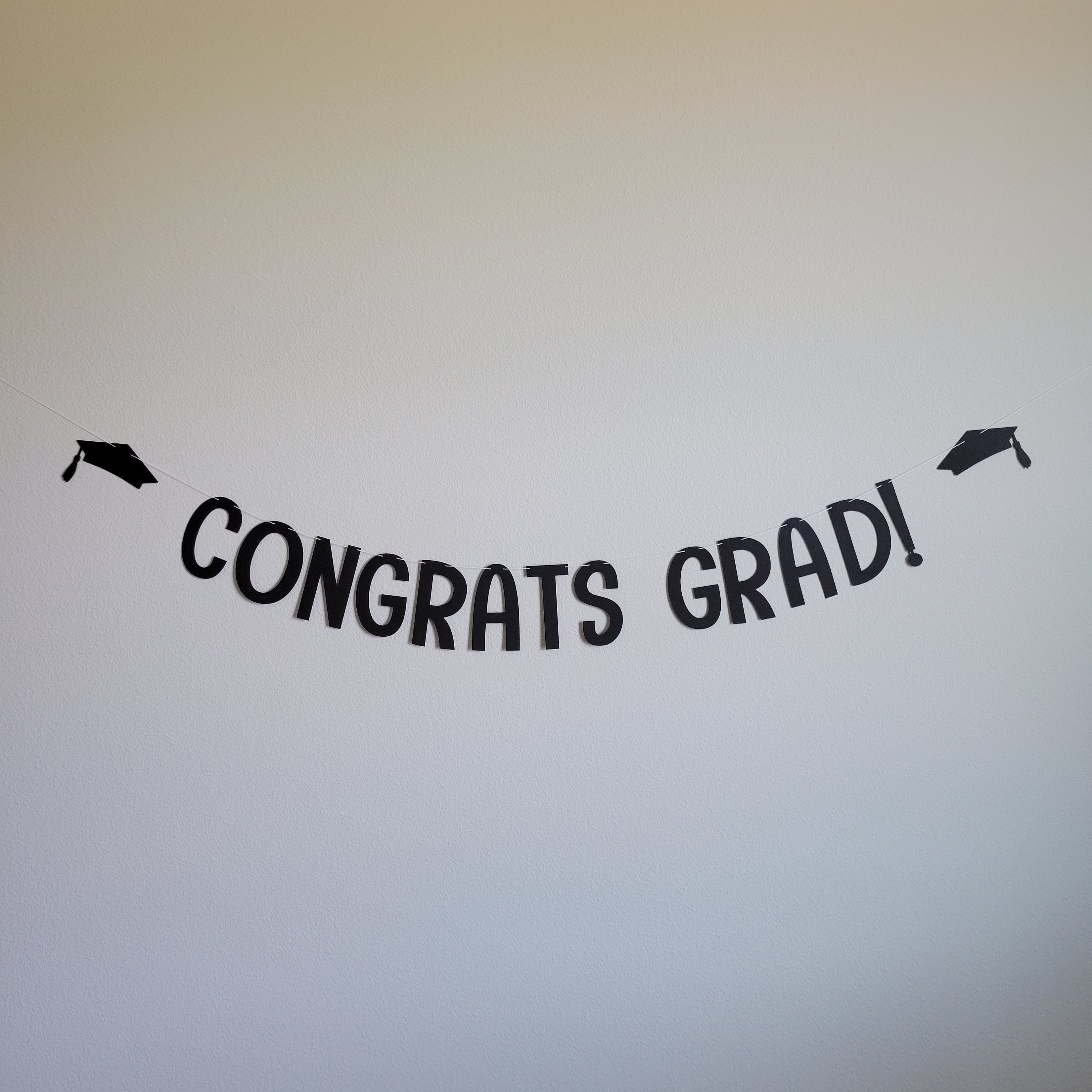Custom Graduation Banner, Class of 2021, Graduation Banner, You Did It Banner, Congrats Grad, Class of 2021 Banner, Congrats Grad Banner