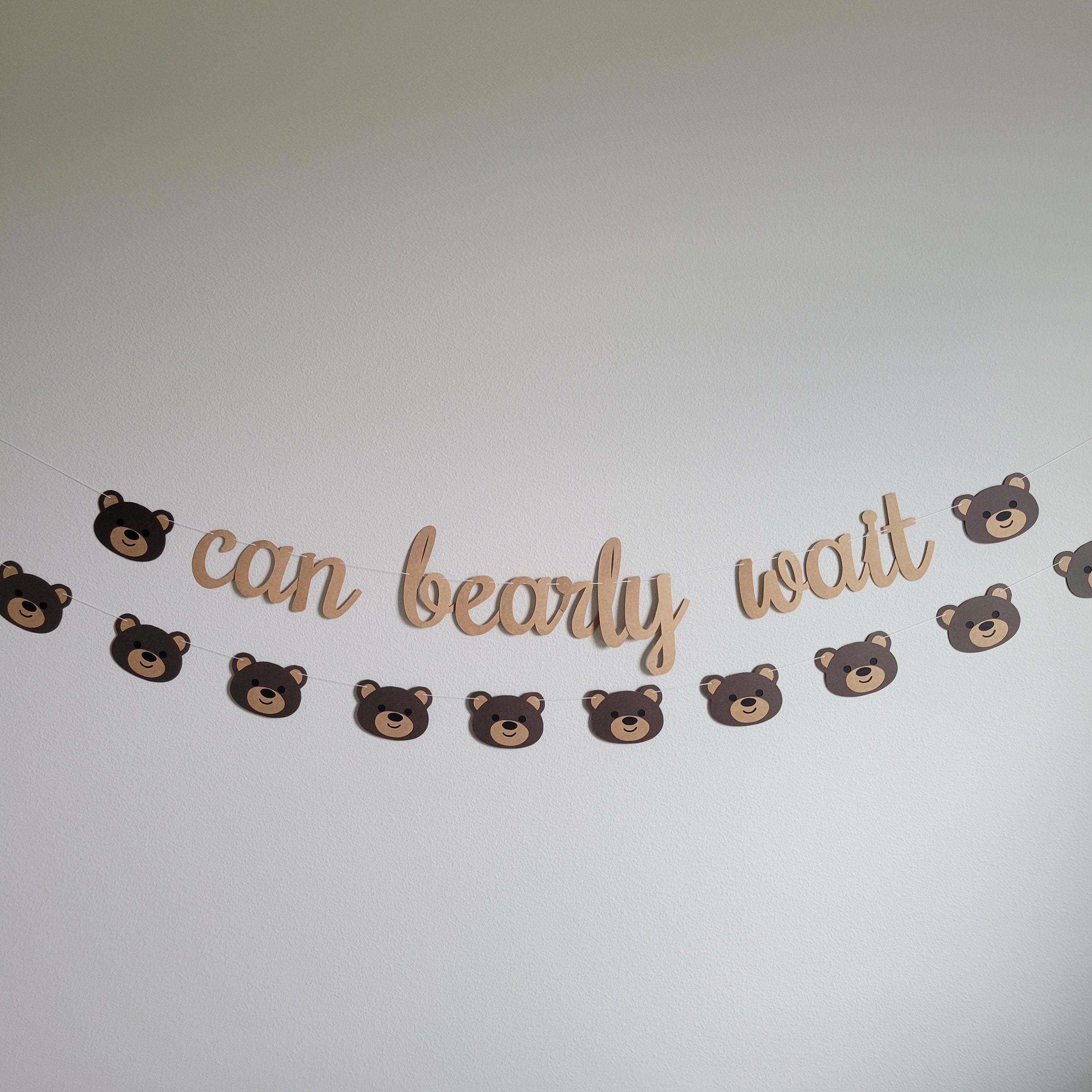 We Can Bearly Wait, We Can Bearly Wait Decorations, Bear Baby Shower, Baby Shower Decorations, Baby Shower Theme Ideas