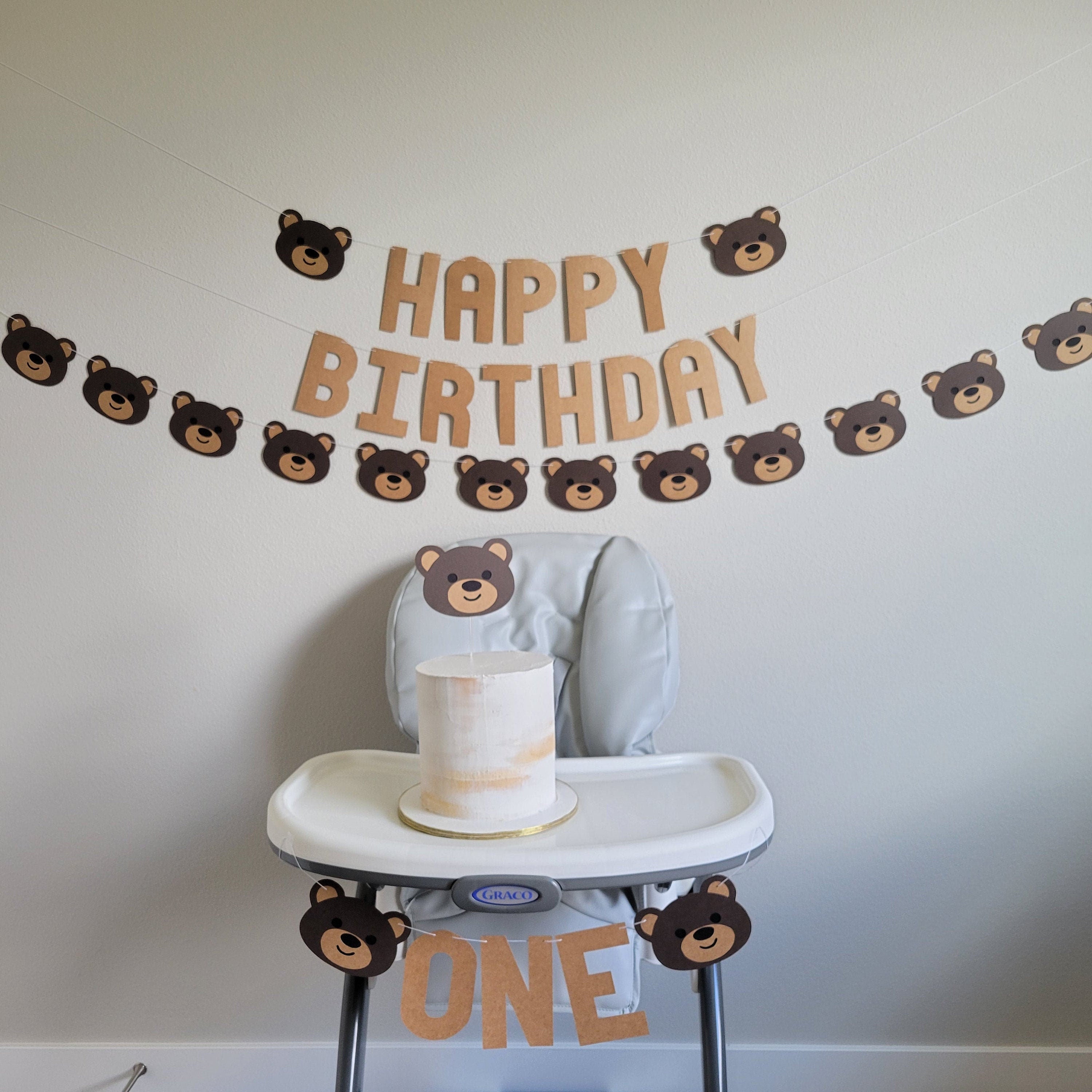 Bear Monthly Milestones, Bear Milestone Photos, Bear Milestone Banner, Milestone Garland, Bear Milestone Photo Garland, Bear Birthday Banner