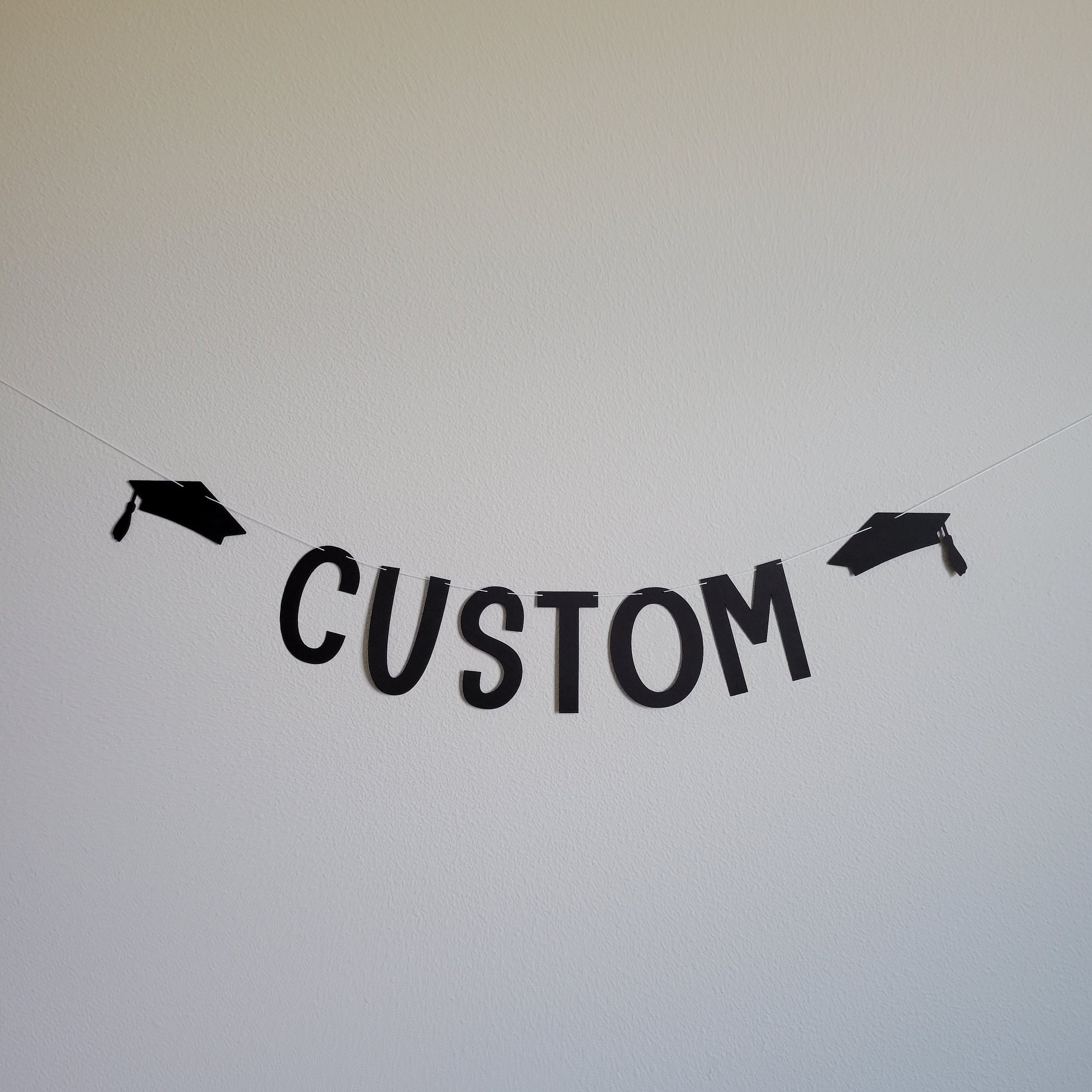 Custom Graduation Banner, Class of 2021, Graduation Banner, You Did It Banner, Congrats Grad, Class of 2021 Banner, Congrats Grad Banner