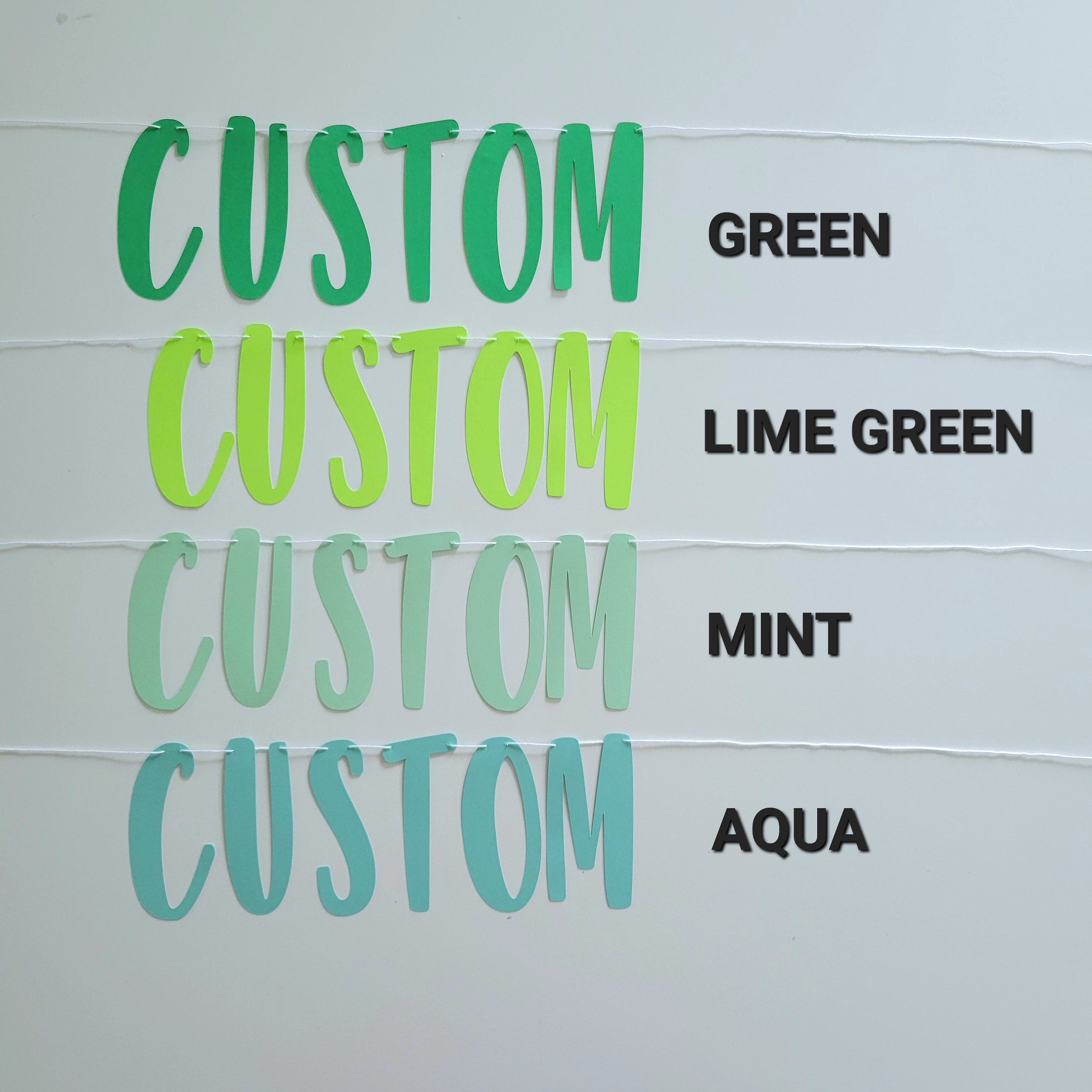 Custom Banner, Custom Red Banner, Customizable Banner, Custom Fun Font Banner, Banner with Fun Font, Custom Sign, Custom Birthday Banner
