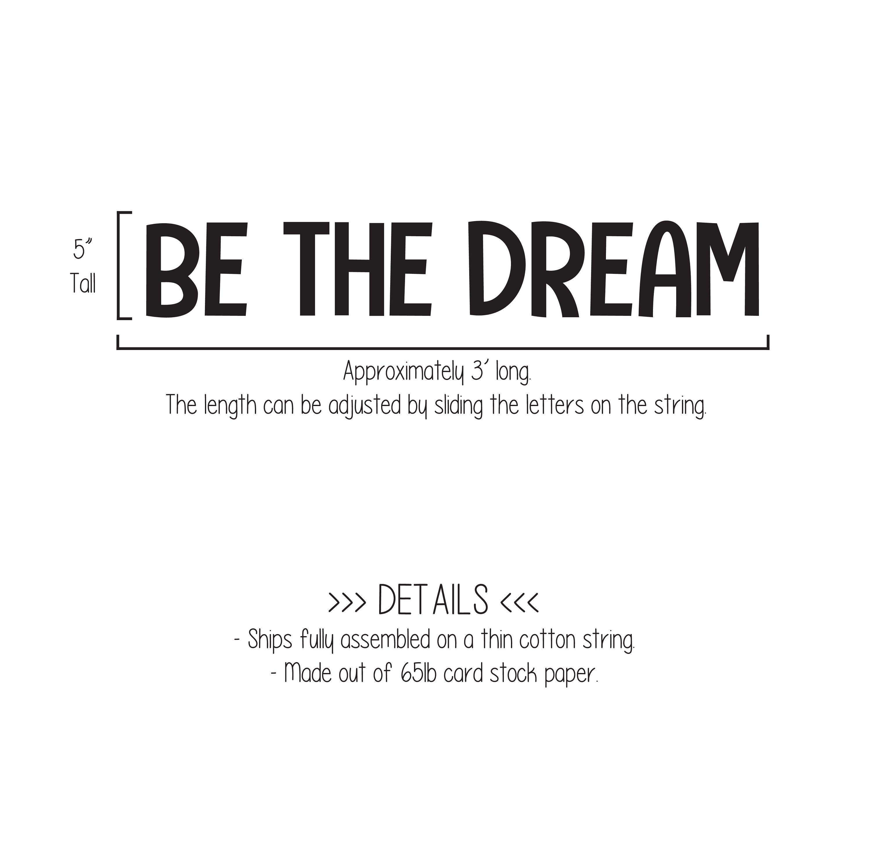 Be the Dream, Be The Dream Banner, Black History Month, MLK
