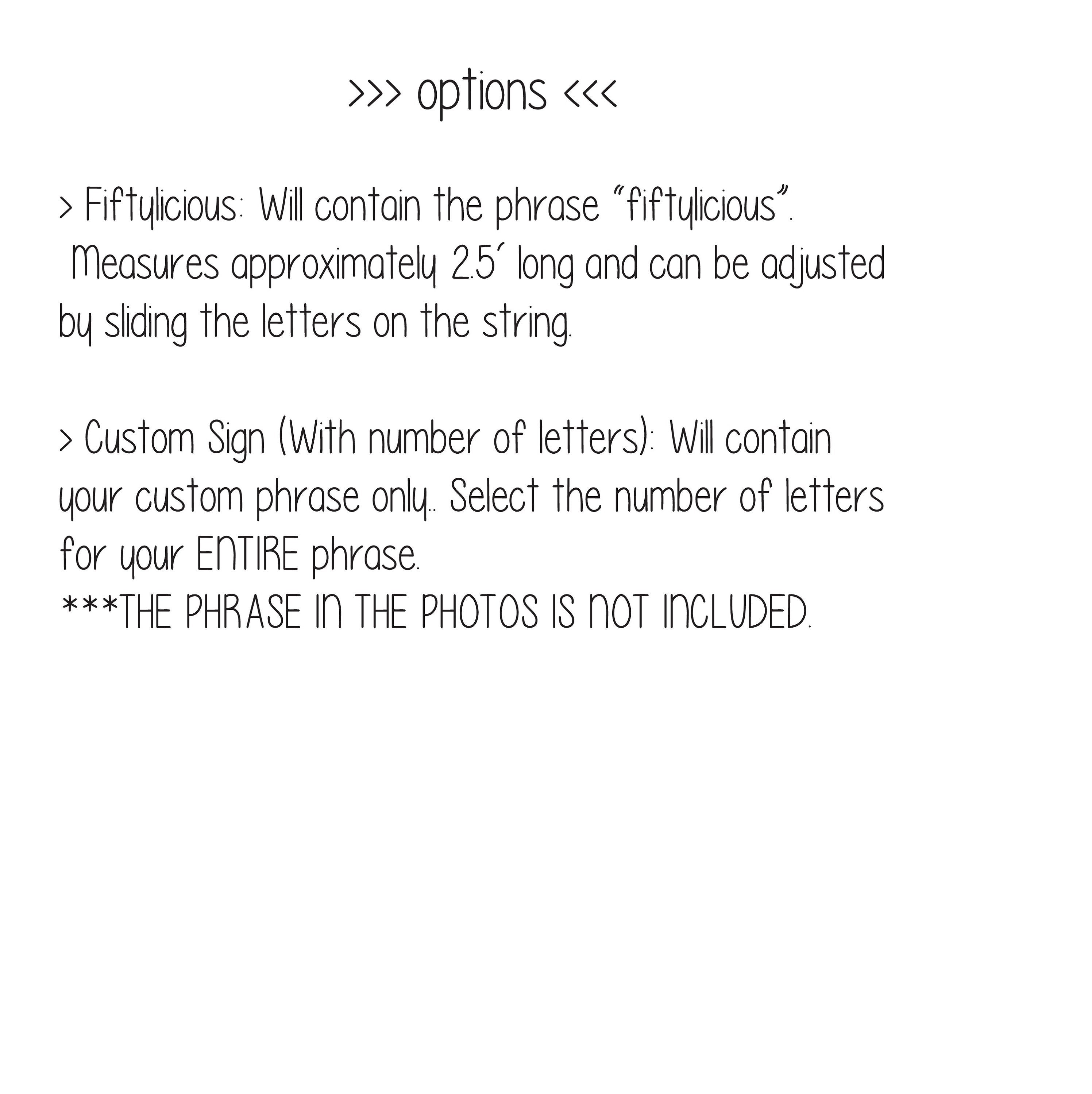 Fiftylicious, 50th Birthday, 50th Birthday Banner, Fiftylicious Banner, 50th Birthday Party, 50th Birthday Party Decor