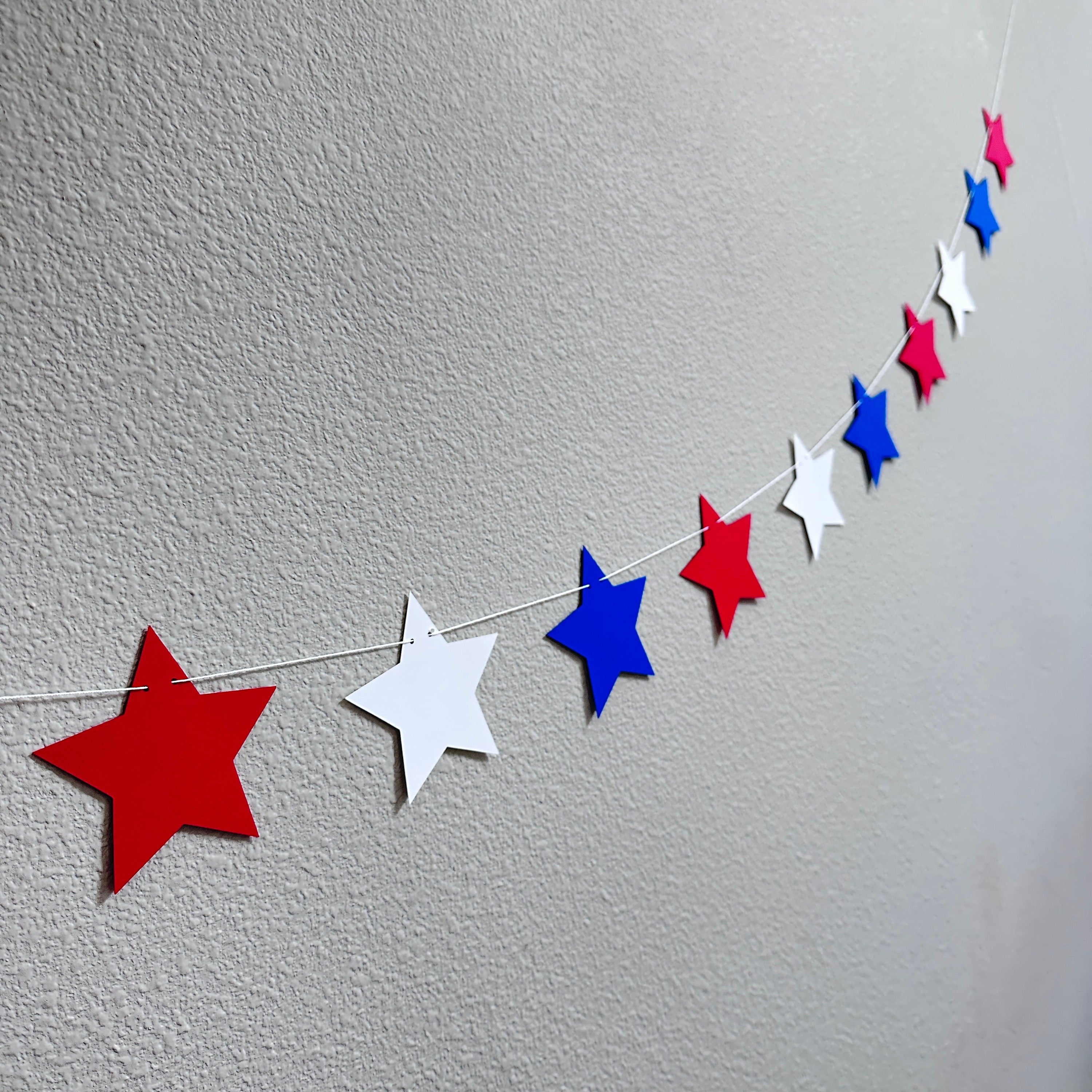 Red White & Two, Red White and Blue Banner, Custom 4th of July Banner, 2nd Birthday Party Theme Idea
